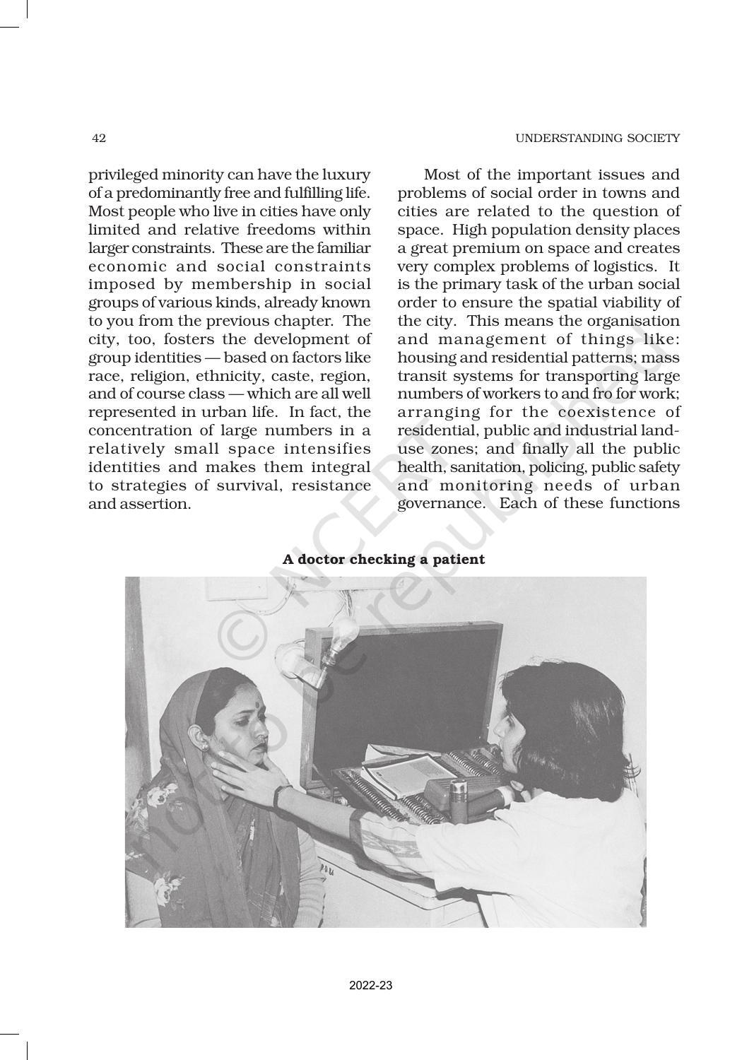 NCERT Book for Class 11 Sociology (Part-II) Chapter 2 Social Change and Social Order in Rural and Urban Society - Page 21