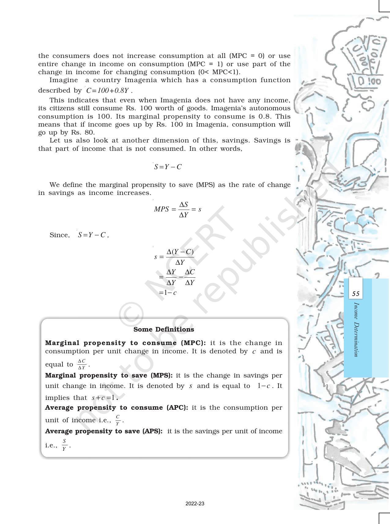 NCERT Book for Class 12 Economics (Macroeconomics) Chapter 4 Determination of Income and Employment - Page 3