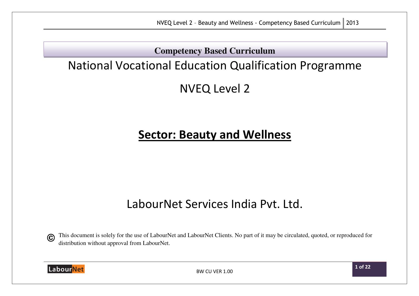 Maharashtra SSC Beauty and Wellness Syllabus - Page 26