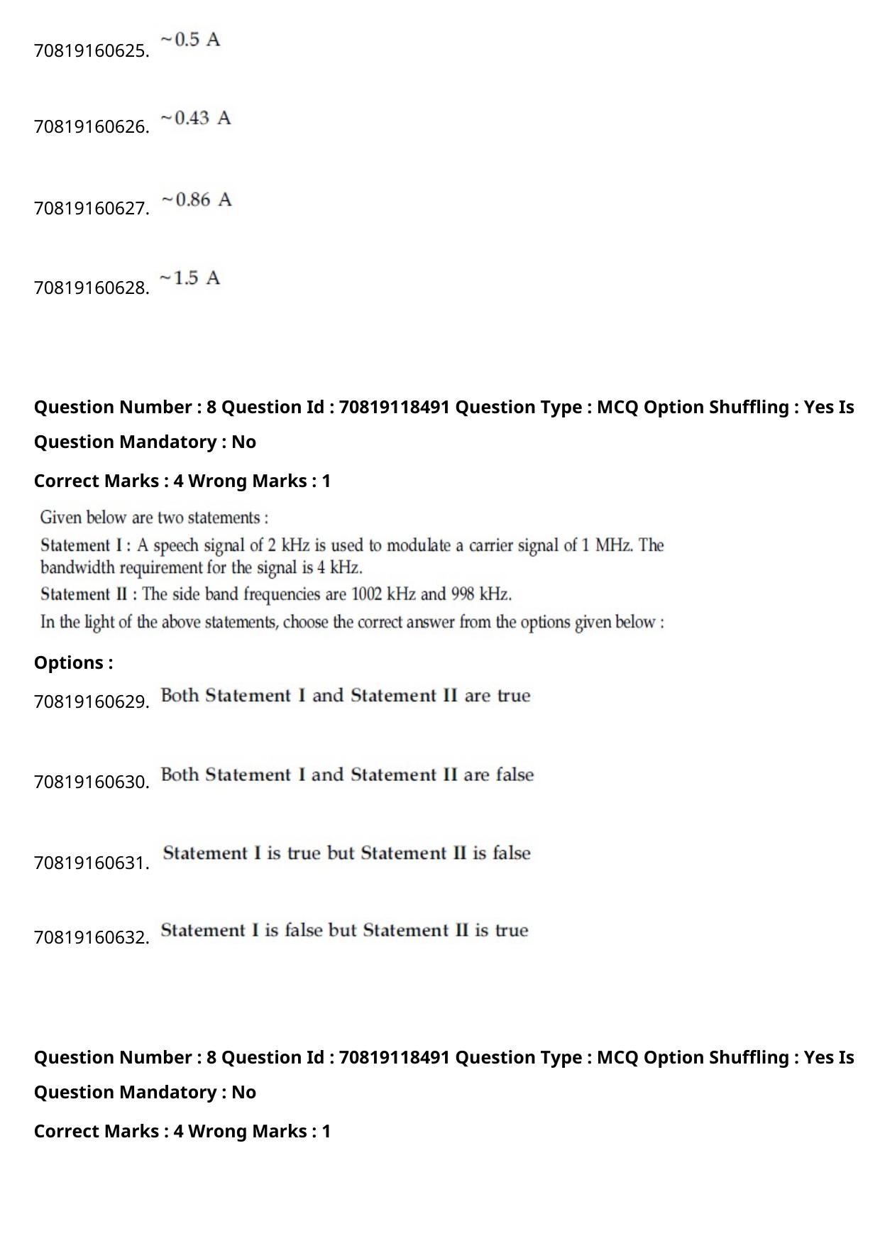 JEE Mains 2021: BTech Tamil (Shift 1) 25-02-2021 Question Paper - Page 11