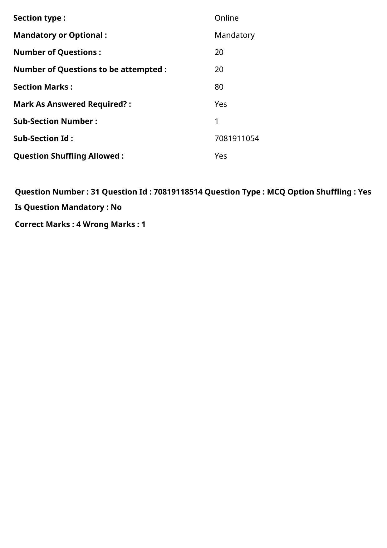 JEE Mains 2021: BTech Tamil (Shift 1) 25-02-2021 Question Paper - Page 38