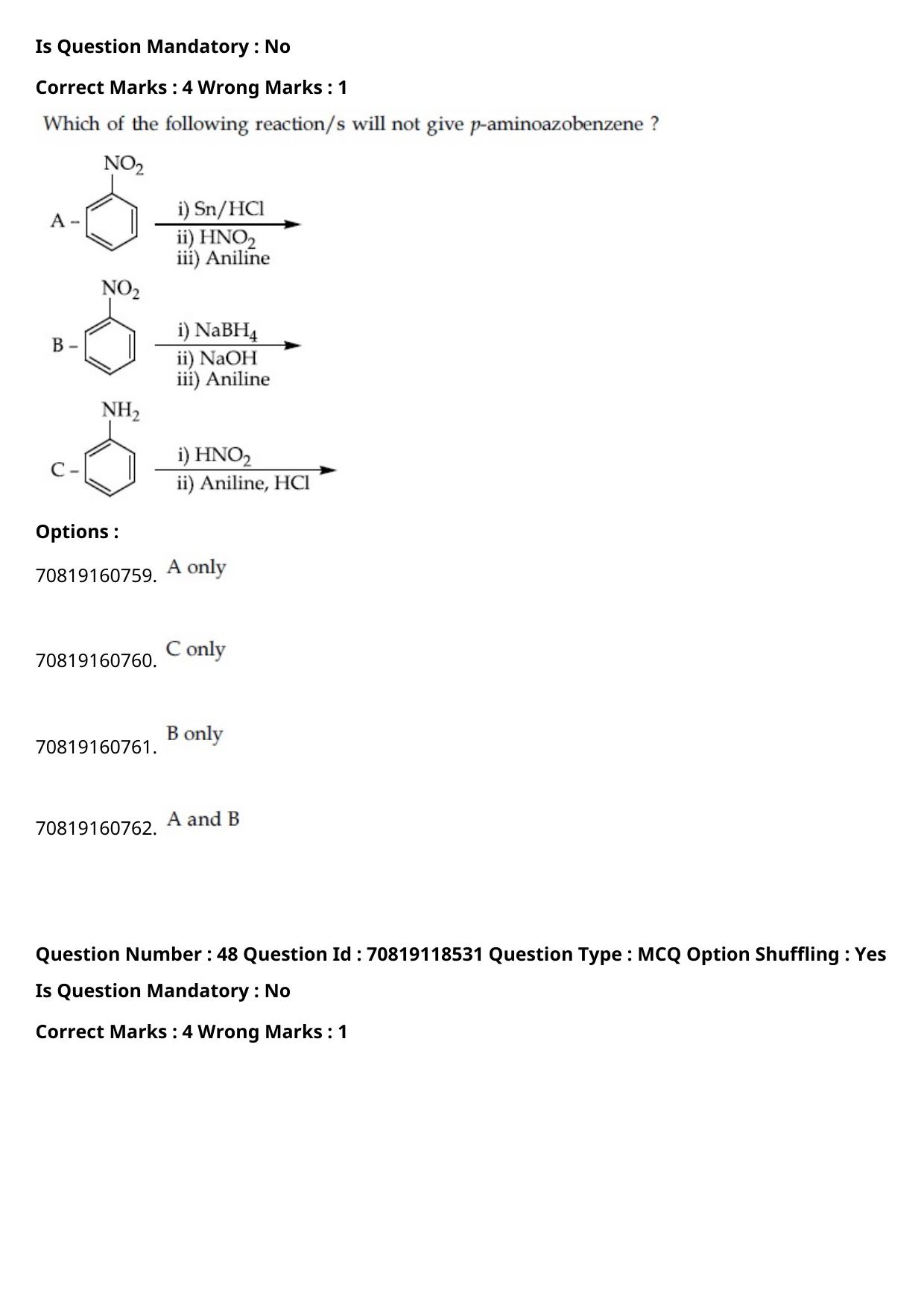 JEE Mains 2021: BTech Tamil (Shift 1) 25-02-2021 Question Paper - Page 60