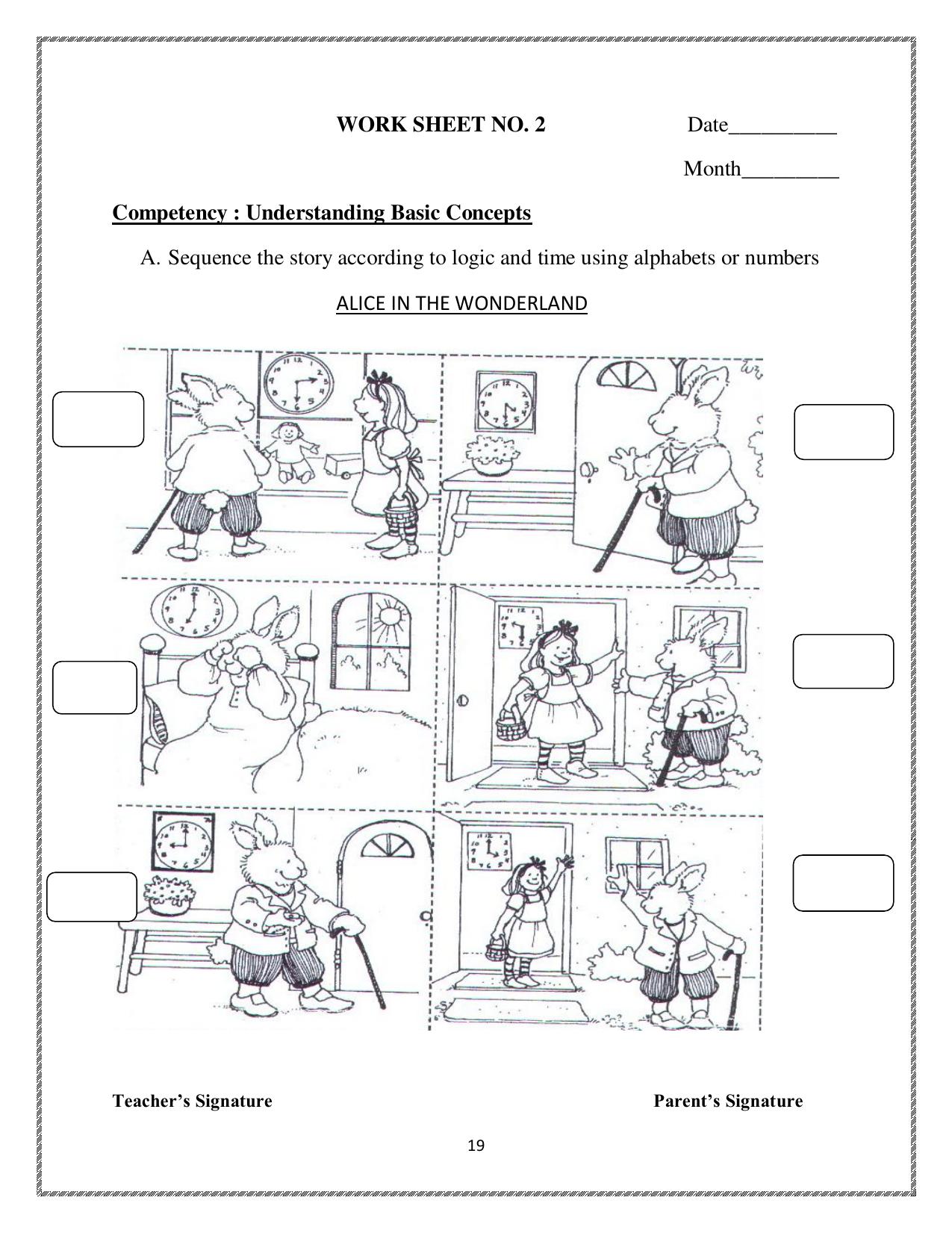 Worksheet for Class 4 Maths Tick Tick Tick Assignment 4 - Page 1