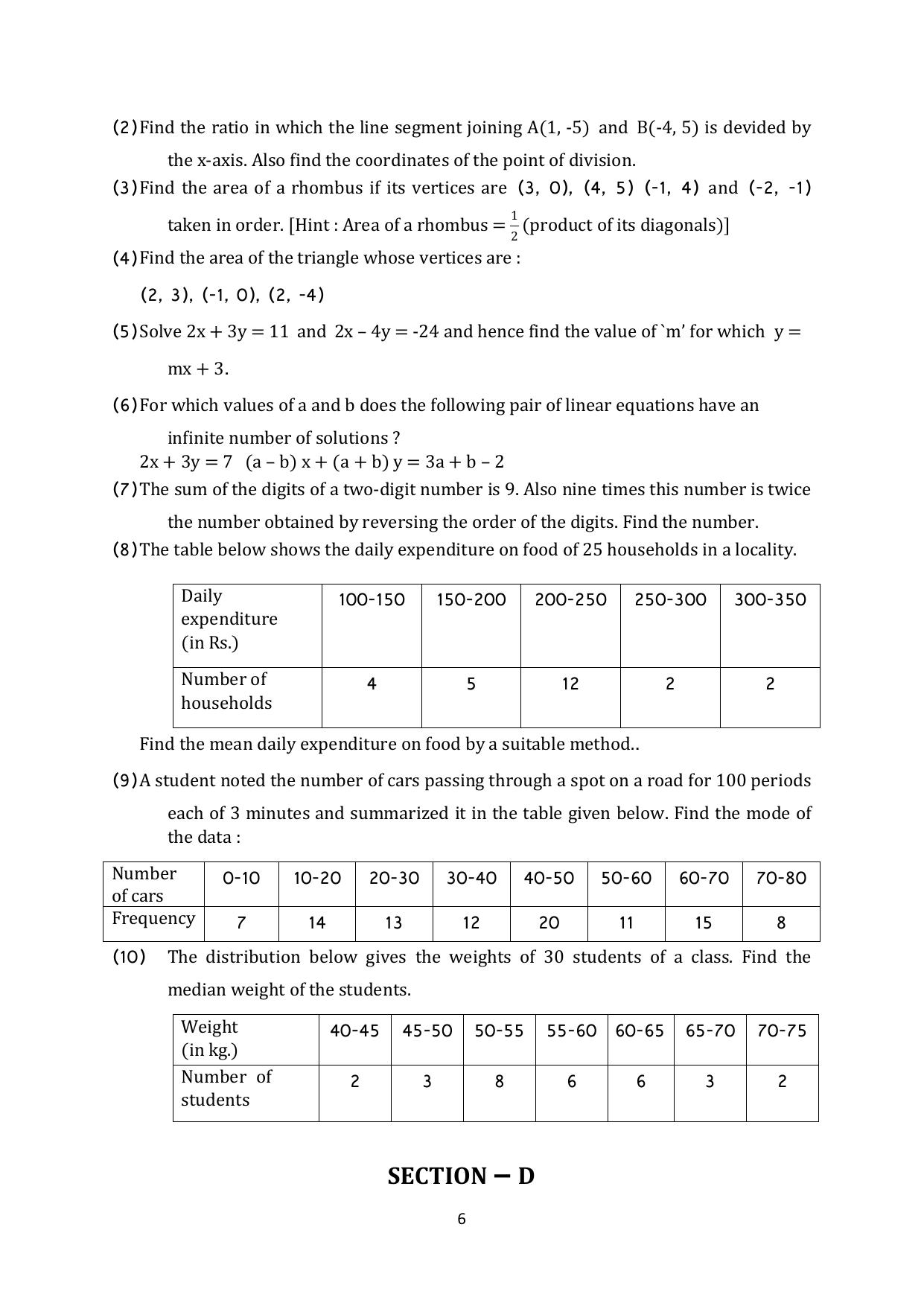 Gujarat Board Class 10th પ્રશ્નબેંક-3 સપ્ટેમ્બર-૨૦૨૨ (ઘોરણ ૯ & ૧૦) July 2022 Question Paper - Page 133