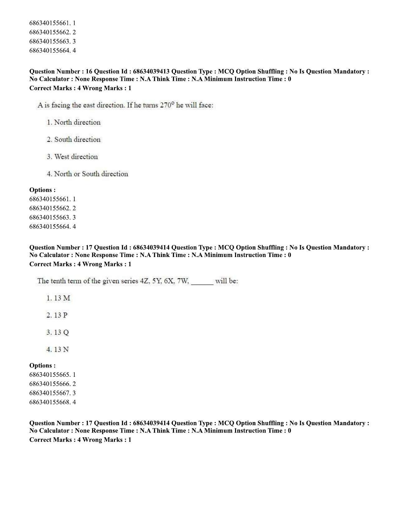 CUET PG 2023: SCQP05 – Biochemistry (Eng) - Shift 3 (25-06-2023) Question Paper - Page 16