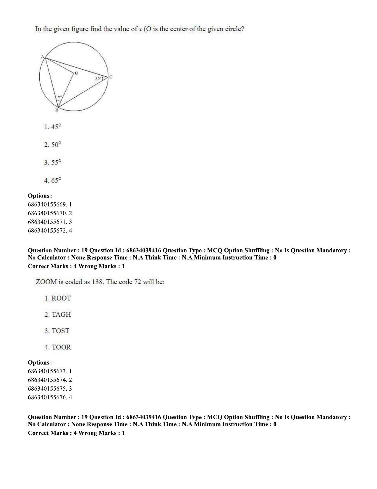 CUET PG 2023: SCQP05 – Biochemistry (Eng) - Shift 3 (25-06-2023) Question Paper - Page 18
