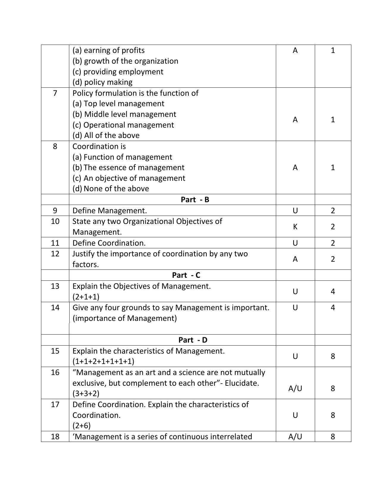 Karnataka 2nd PUC Question Bank for Bussiness Studies - Page 4