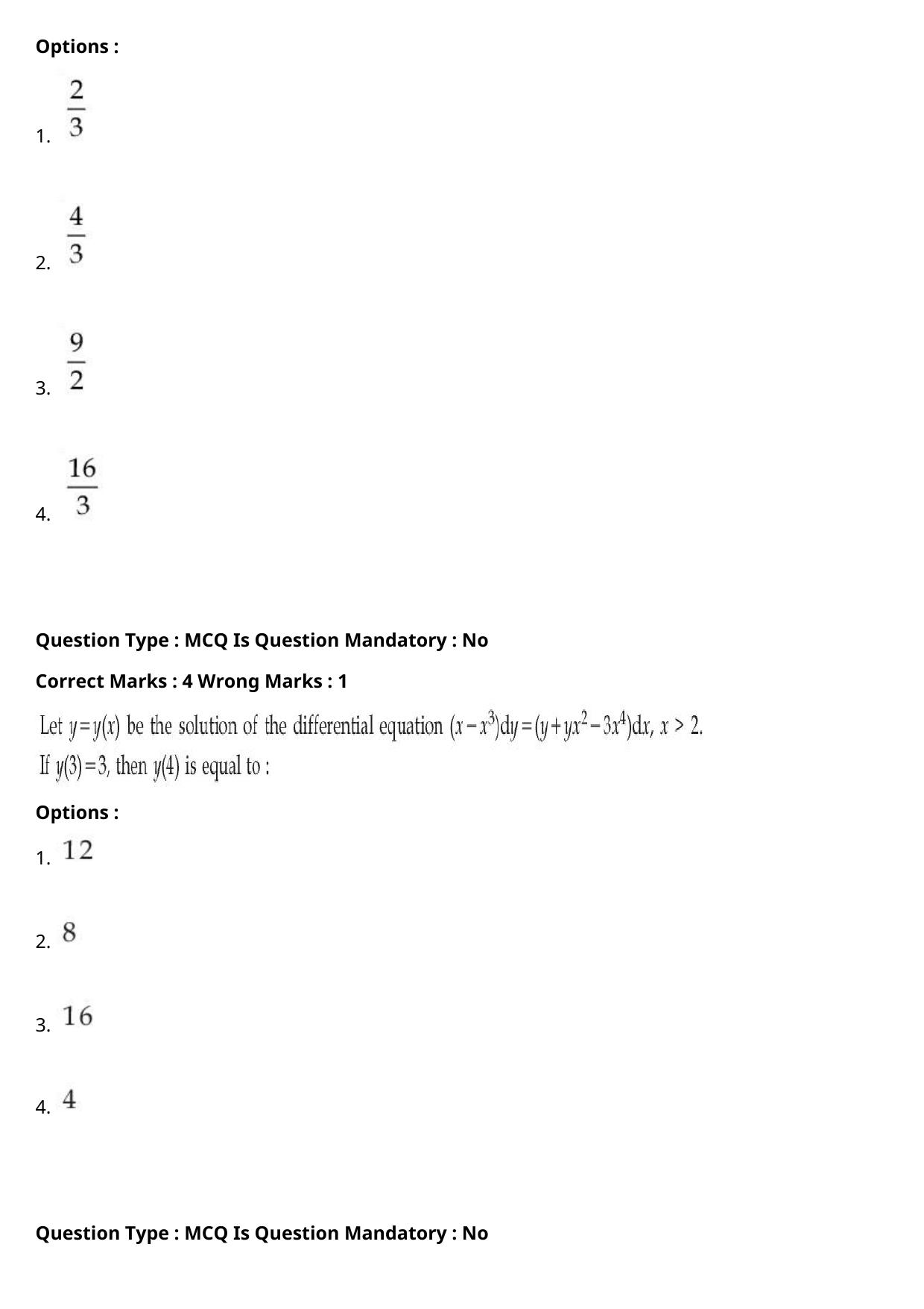 JEE Mains 2021: BTech Marathi (Shift 2) 27-07-2021 Question Paper - Page 92