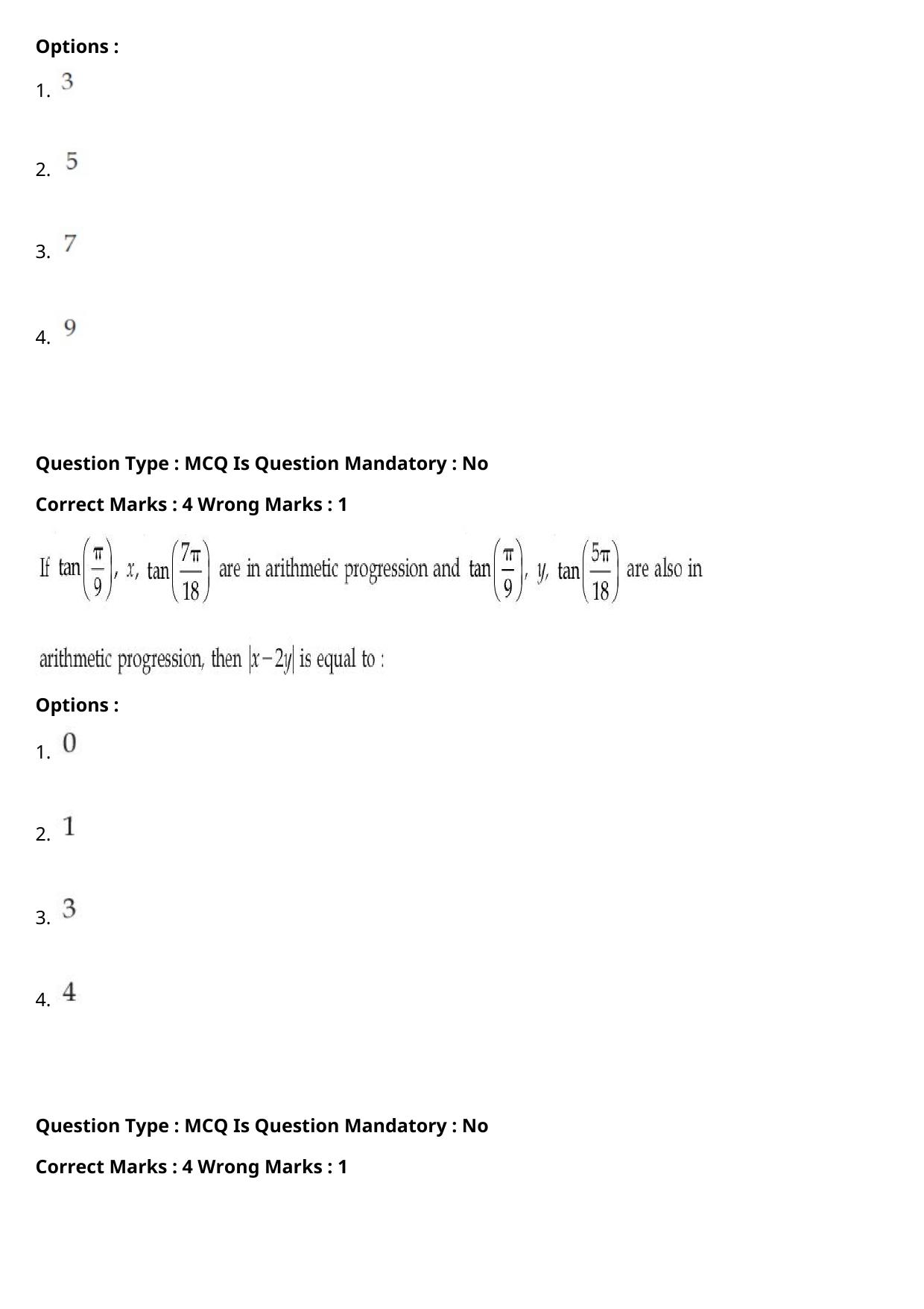 JEE Mains 2021: BTech Marathi (Shift 2) 27-07-2021 Question Paper - Page 105