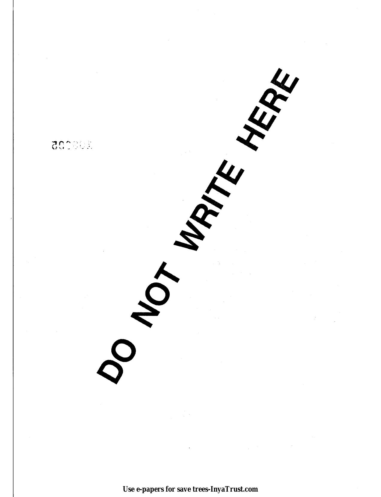 Karnataka Diploma CET- 2013 Computer Science and Engg / Information Science Engg Question Paper - Page 2