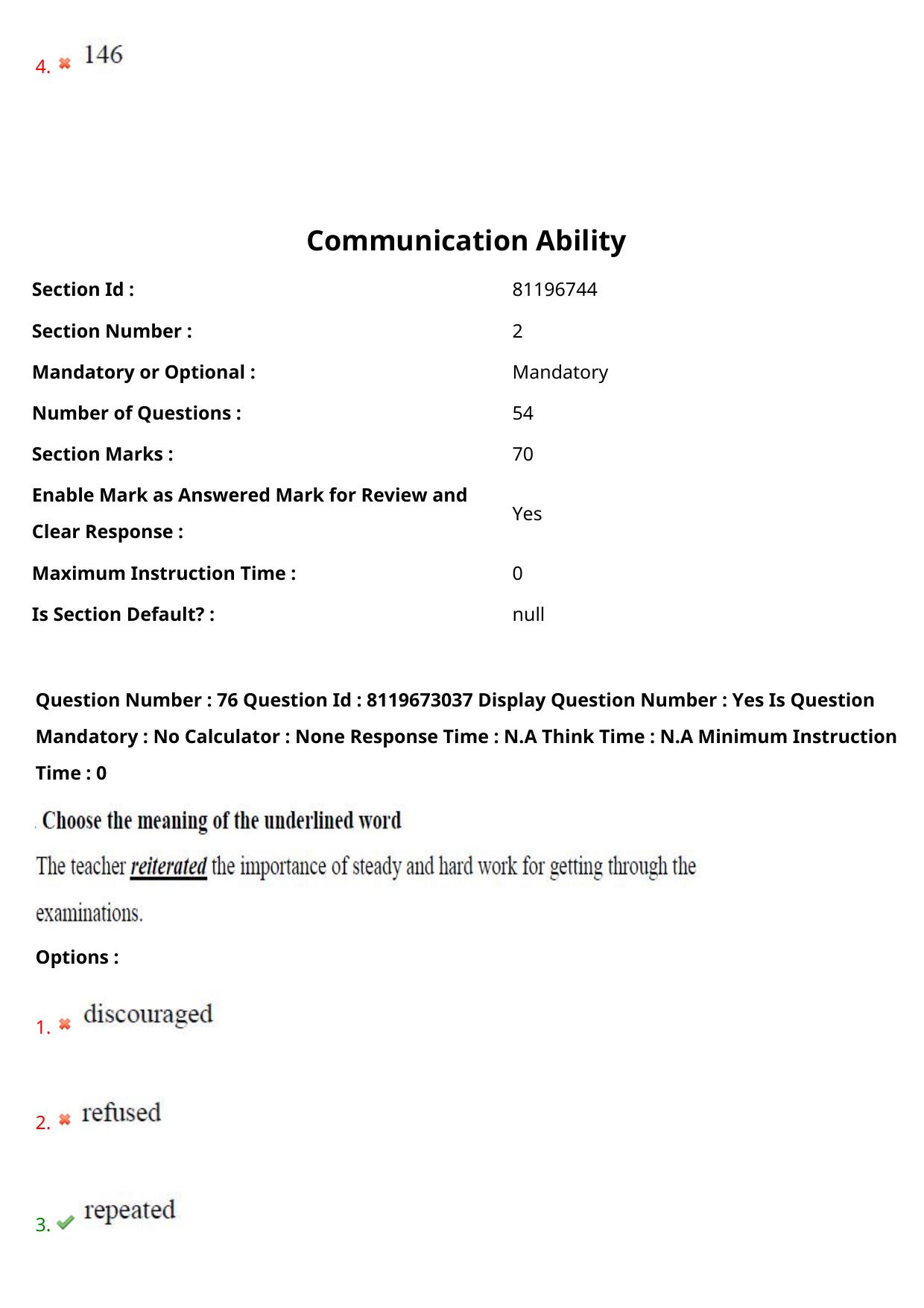 AP ICET 2024 Answer Key (Shift 1)  - Page 62