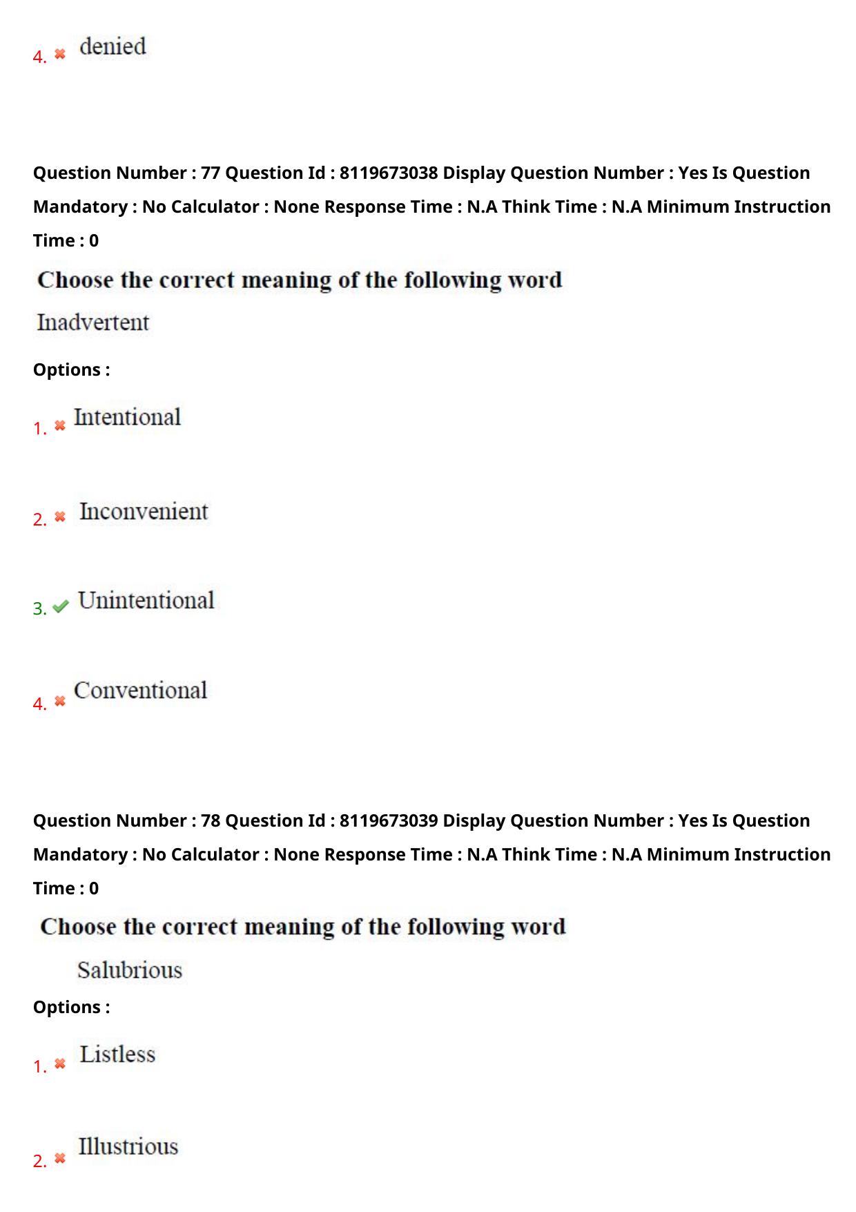 AP ICET 2024 Answer Key (Shift 1)  - Page 63