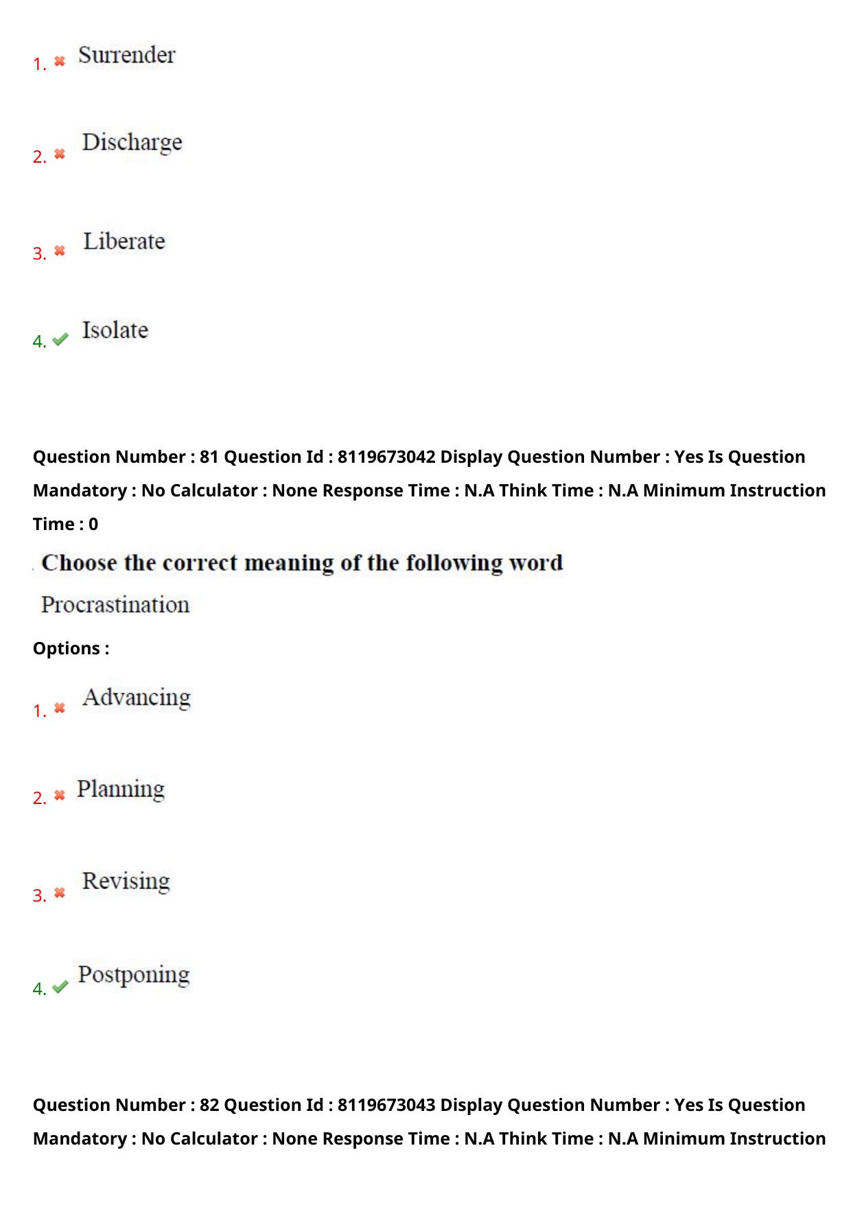 AP ICET 2024 Answer Key (Shift 1)  - Page 65