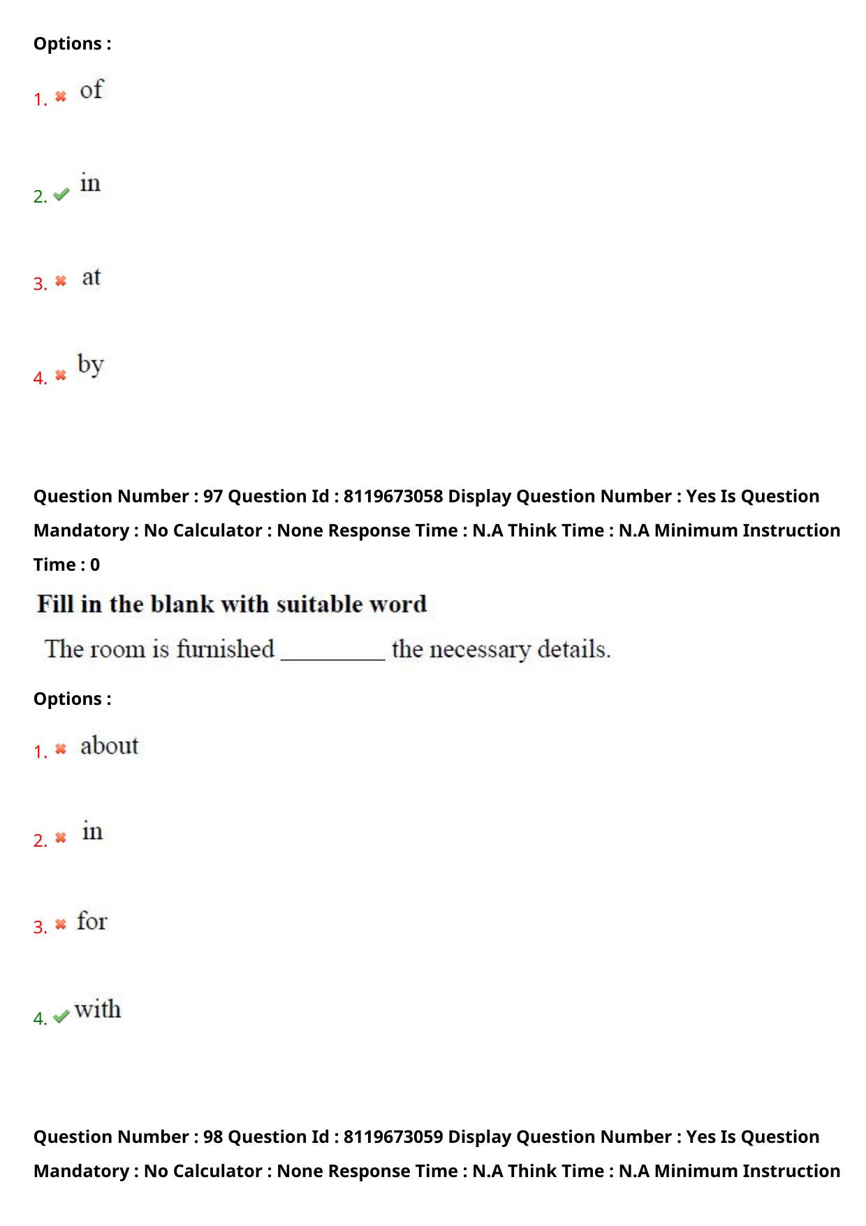 AP ICET 2024 Answer Key (Shift 1)  - Page 74