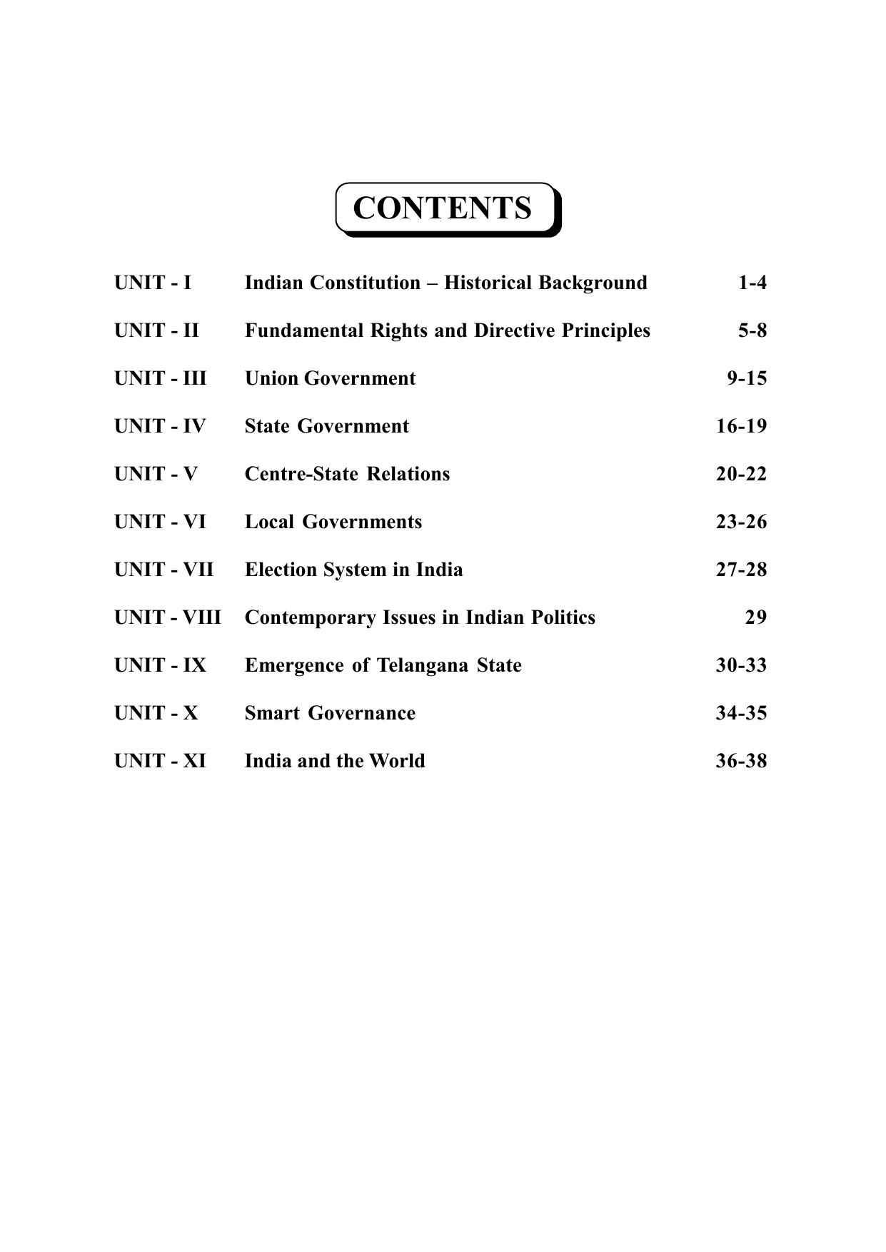 TS SCERT Inter 2nd Year Political Science II yr EM Path 1 (Telugu Medium) Text Book - Page 5
