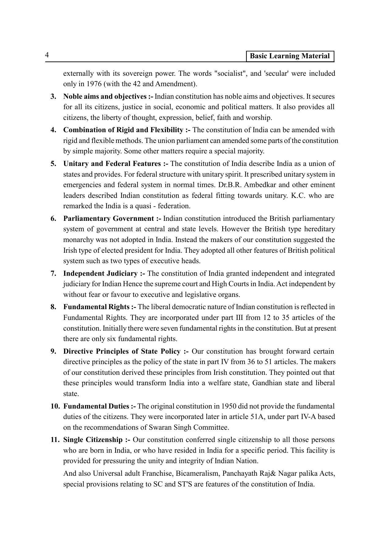 TS SCERT Inter 2nd Year Political Science II yr EM Path 1 (Telugu Medium) Text Book - Page 9