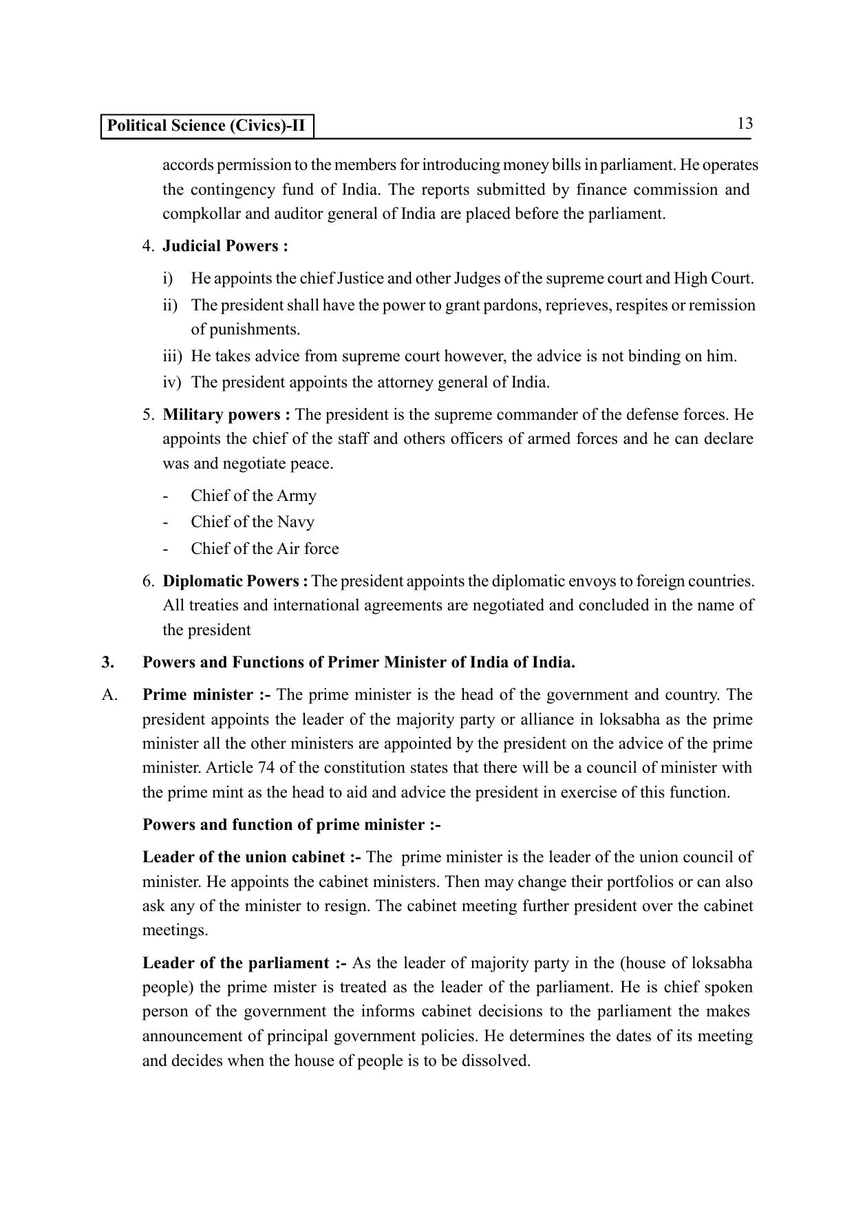 TS SCERT Inter 2nd Year Political Science II yr EM Path 1 (Telugu Medium) Text Book - Page 18