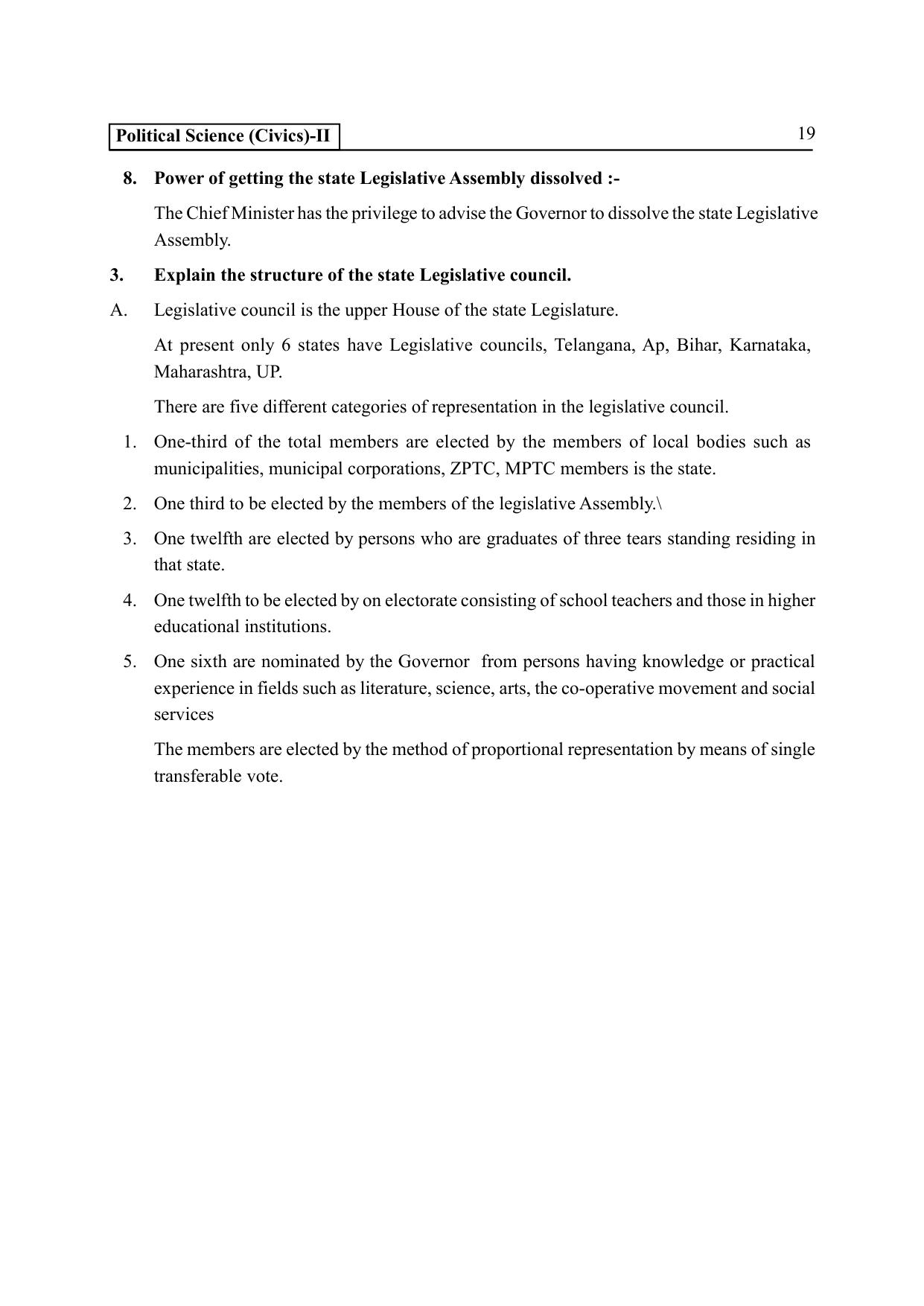 TS SCERT Inter 2nd Year Political Science II yr EM Path 1 (Telugu Medium) Text Book - Page 24