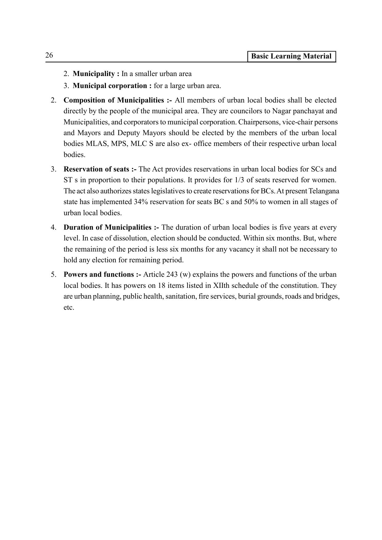 TS SCERT Inter 2nd Year Political Science II yr EM Path 1 (Telugu Medium) Text Book - Page 31