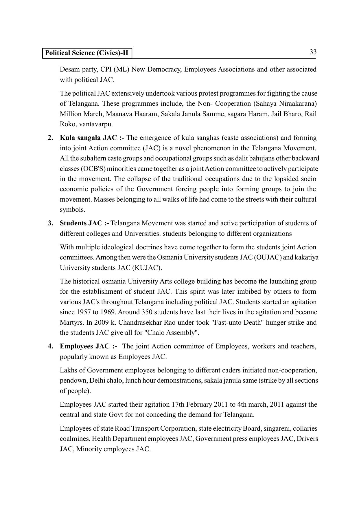 TS SCERT Inter 2nd Year Political Science II yr EM Path 1 (Telugu Medium) Text Book - Page 38