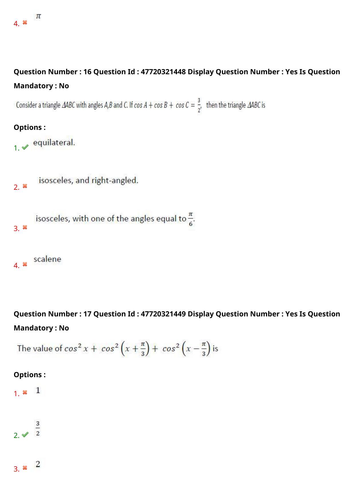 AP ECET 2021 - Mining Engineering Question Paper With Preliminary Keys Shift2 - Page 10