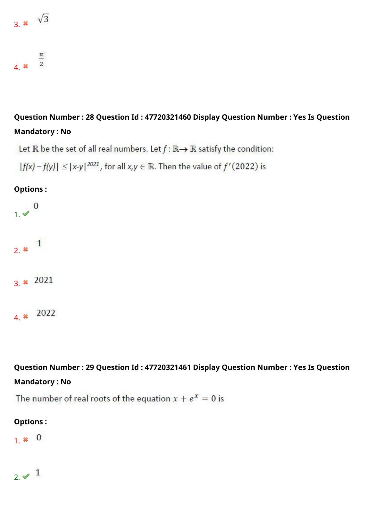 AP ECET 2021 - Mining Engineering Question Paper With Preliminary Keys Shift2 - Page 16