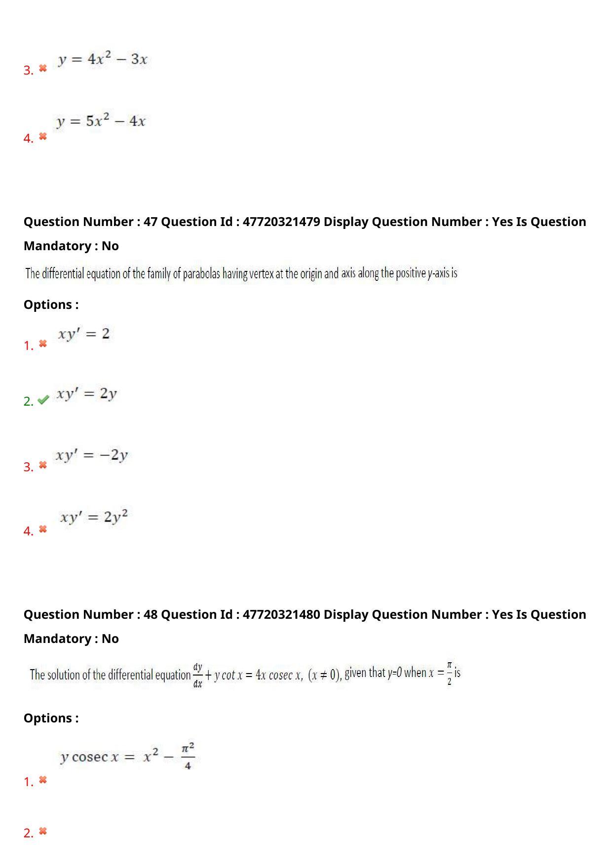 AP ECET 2021 - Mining Engineering Question Paper With Preliminary Keys Shift2 - Page 26