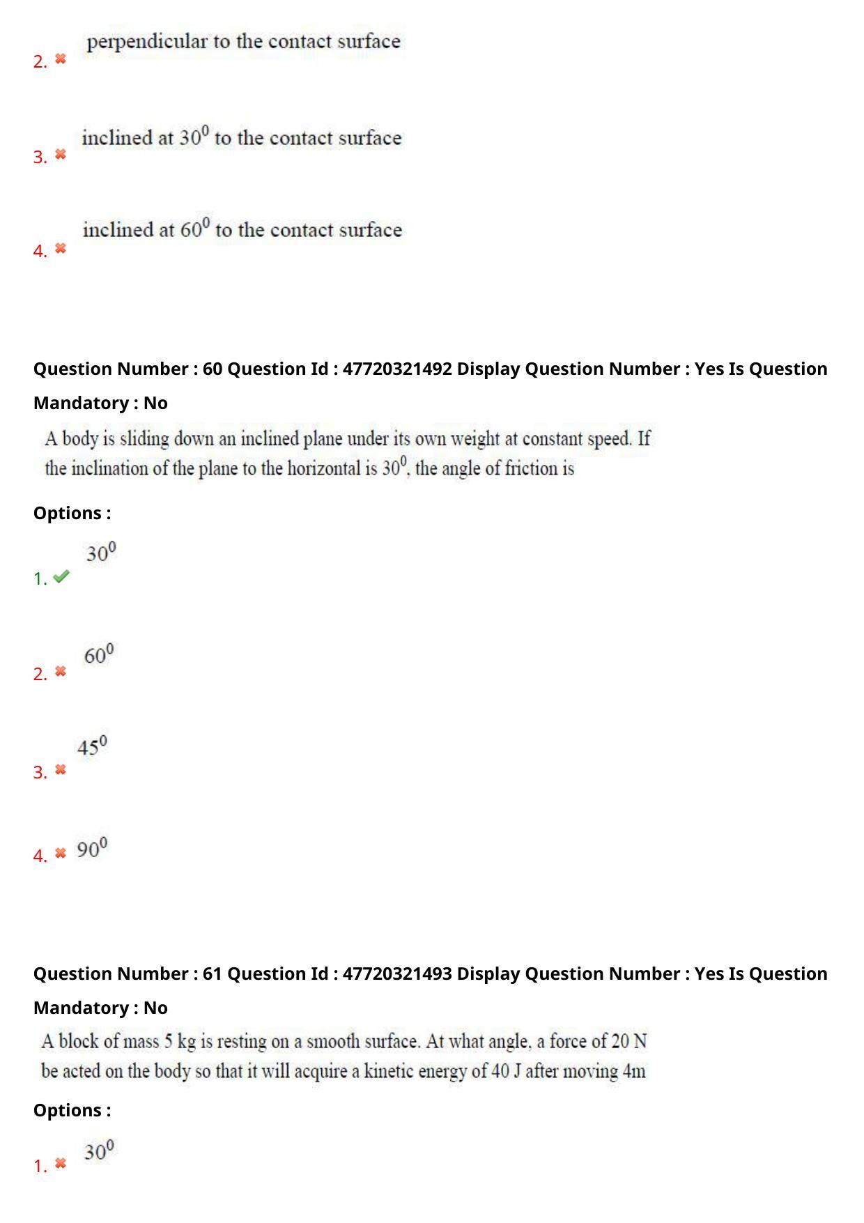 AP ECET 2021 - Mining Engineering Question Paper With Preliminary Keys Shift2 - Page 33