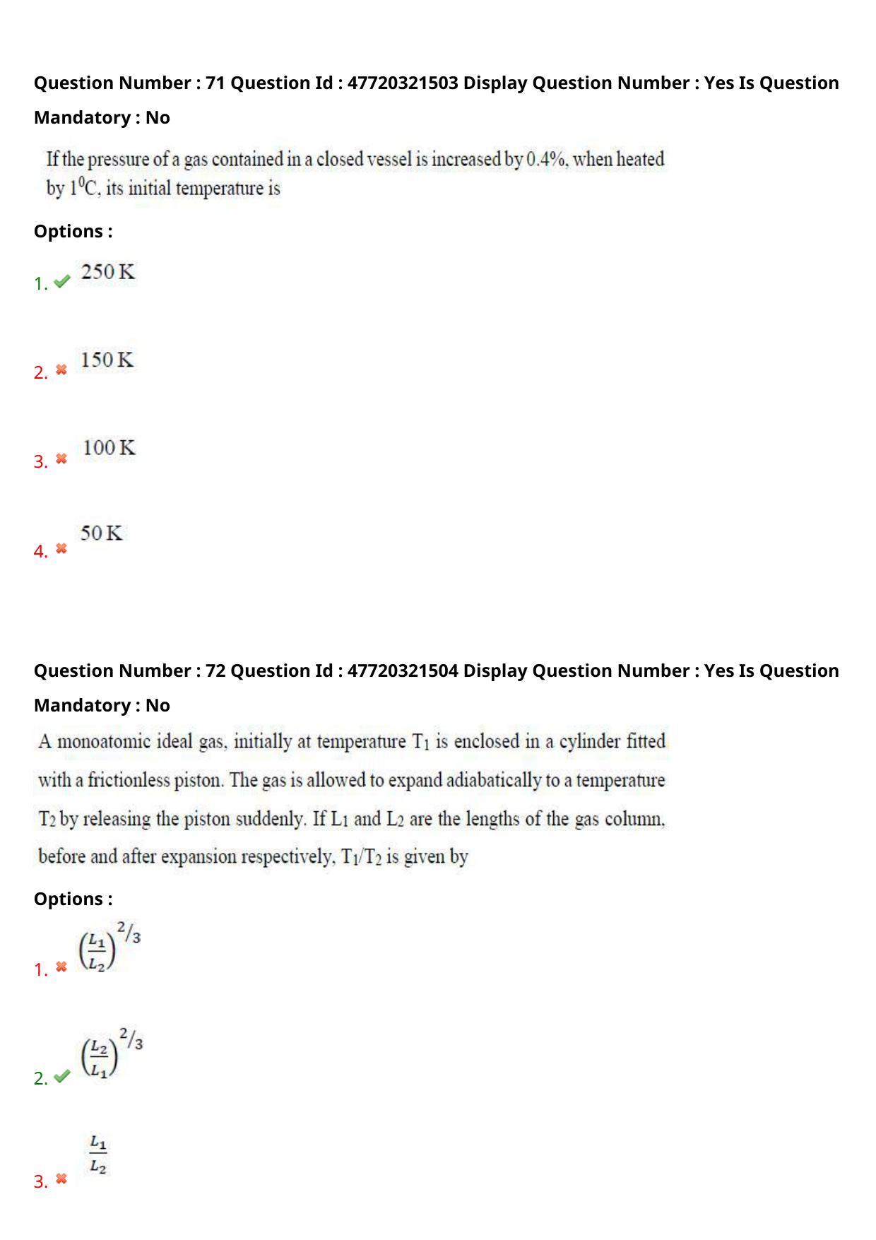 AP ECET 2021 - Mining Engineering Question Paper With Preliminary Keys Shift2 - Page 39