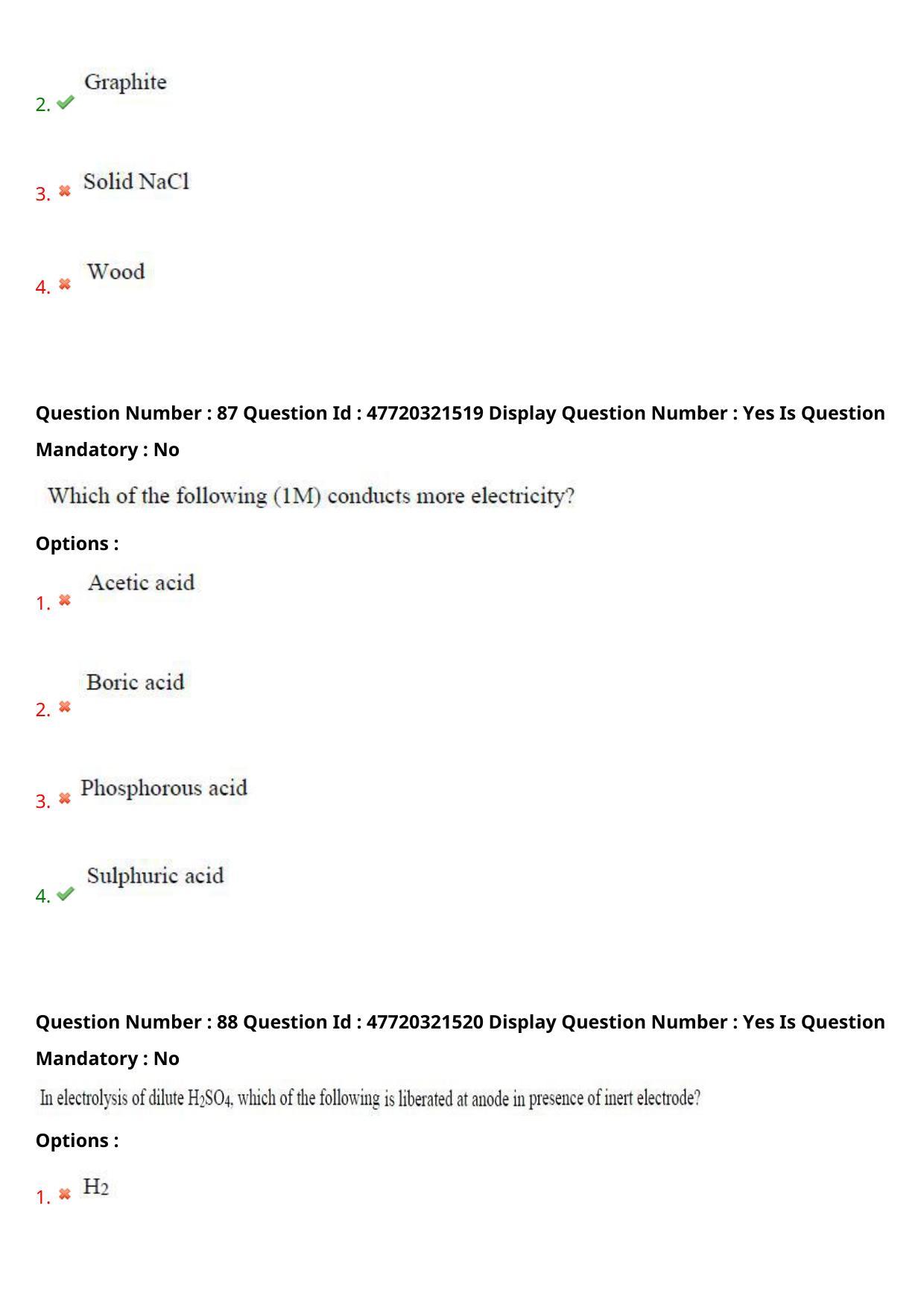 AP ECET 2021 - Mining Engineering Question Paper With Preliminary Keys Shift2 - Page 47