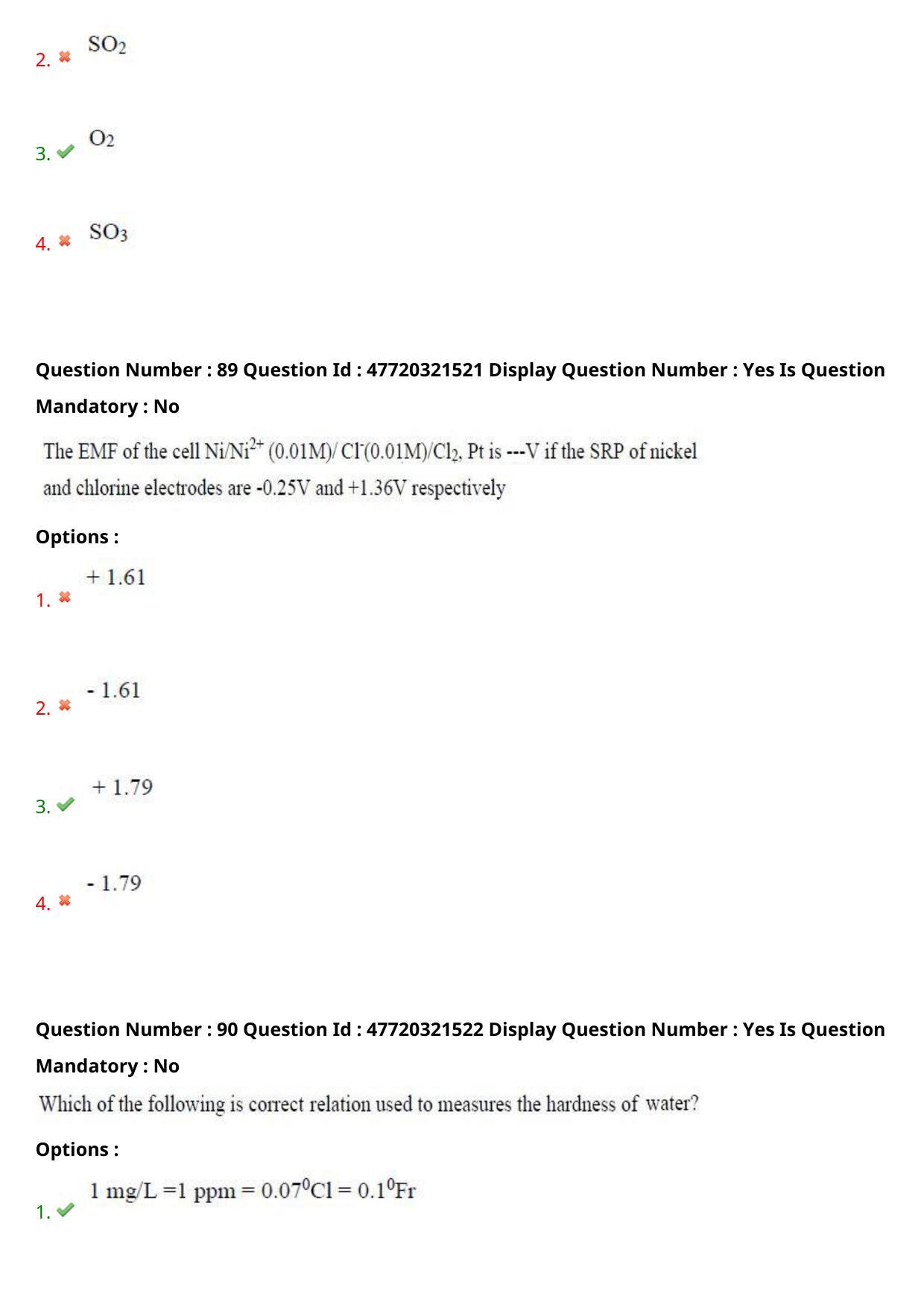 AP ECET 2021 - Mining Engineering Question Paper With Preliminary Keys Shift2 - Page 48