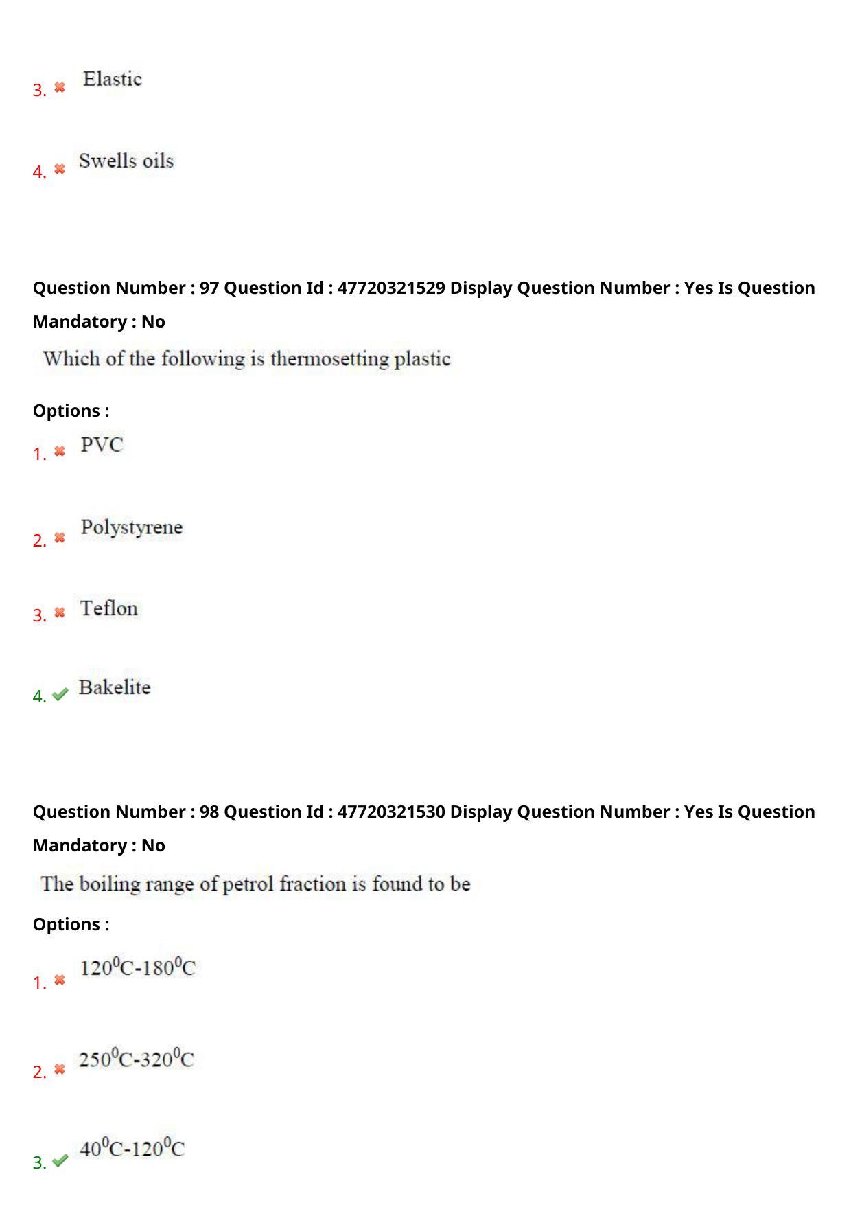 AP ECET 2021 - Mining Engineering Question Paper With Preliminary Keys Shift2 - Page 52