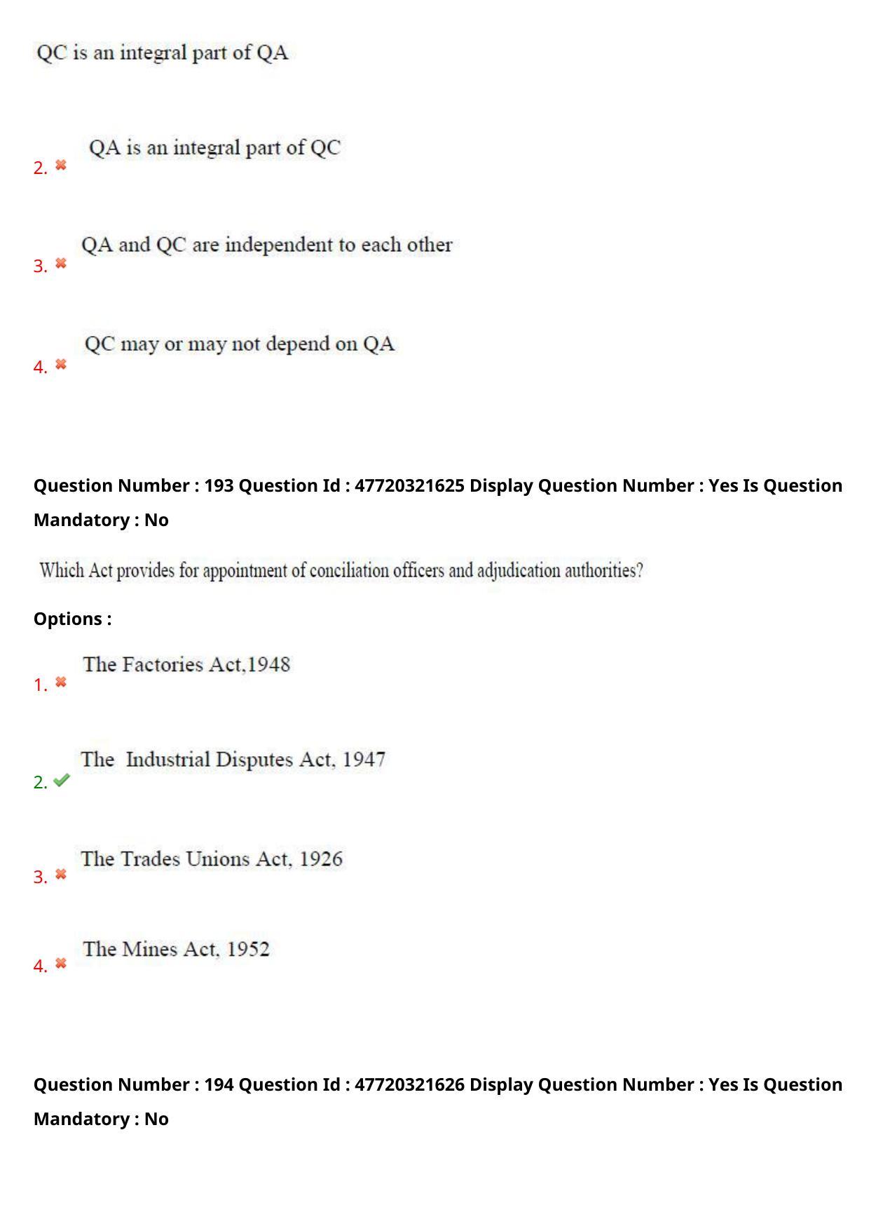 AP ECET 2021 - Mining Engineering Question Paper With Preliminary Keys Shift2 - Page 101