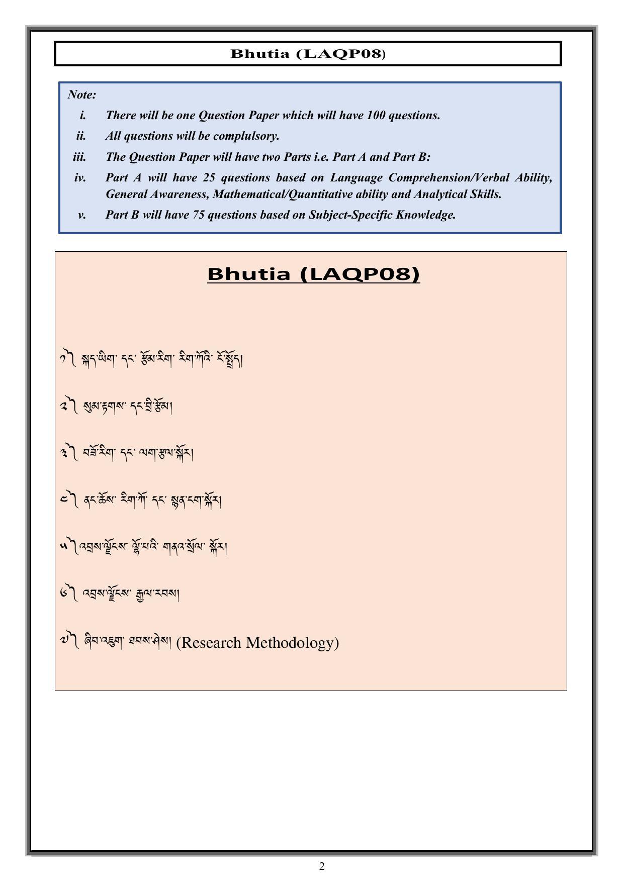 CUET PG Languages Syllabus - Page 18