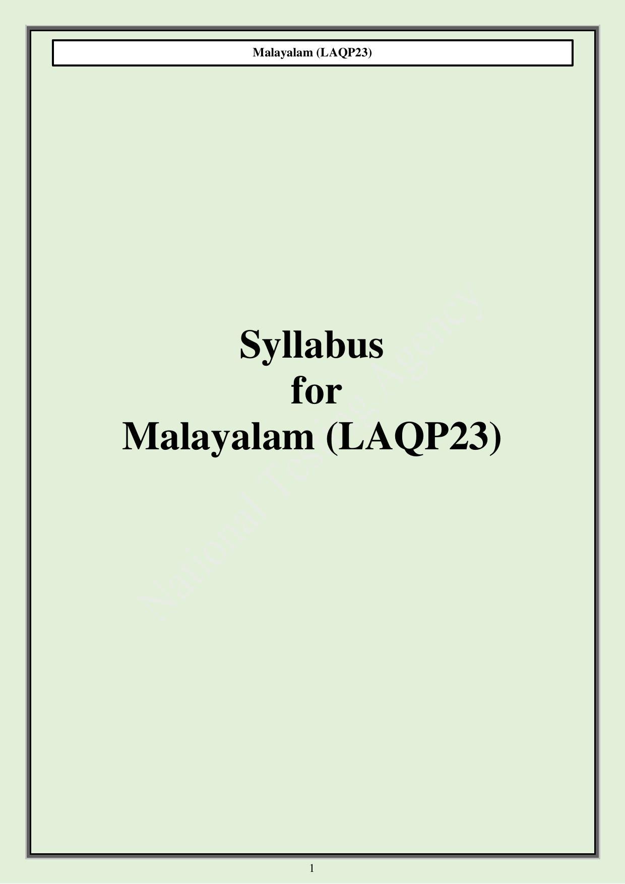 CUET PG Languages Syllabus - Page 50