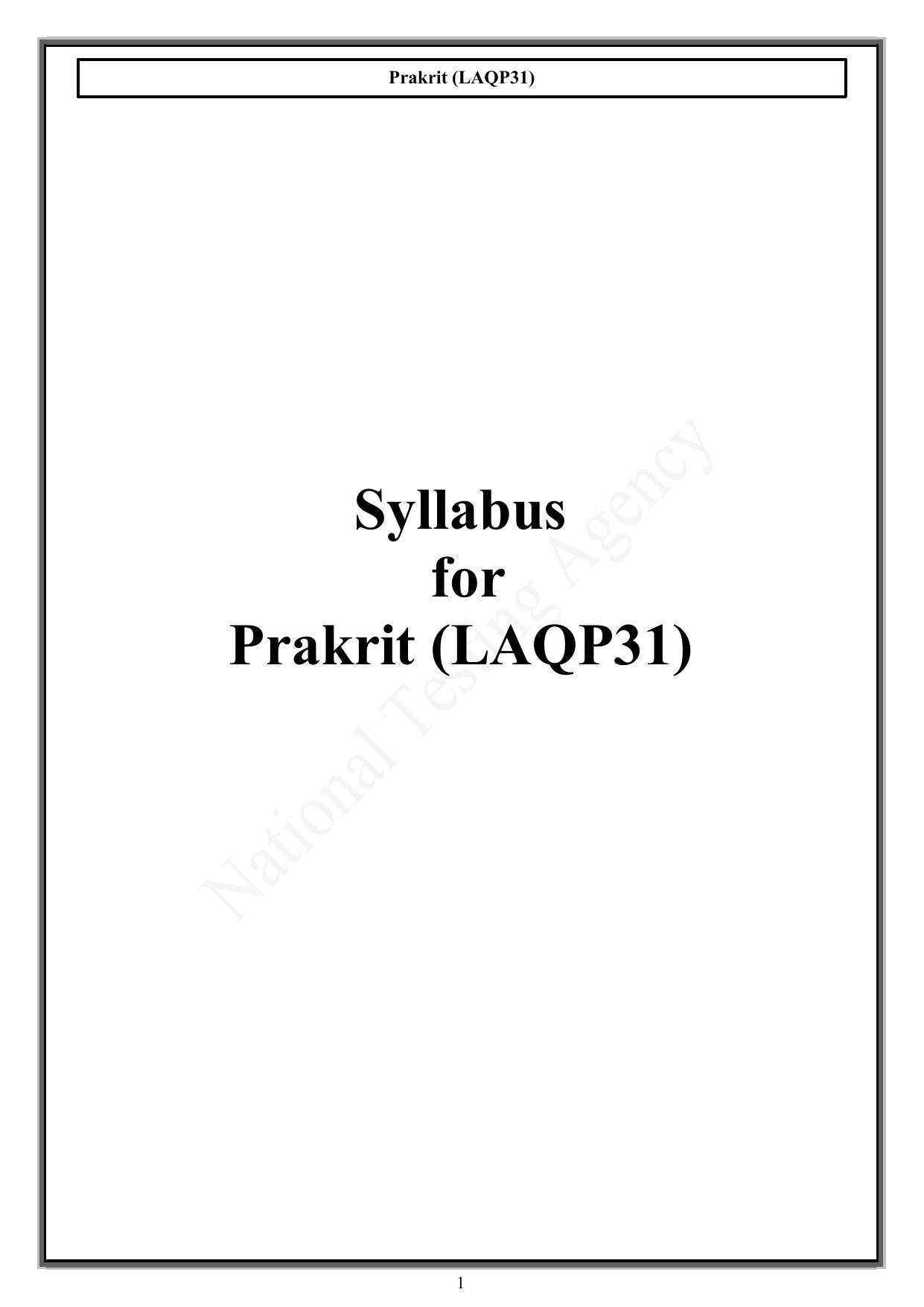 CUET PG Languages Syllabus - Page 68