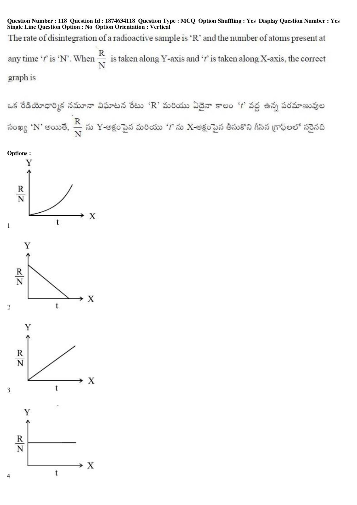 AP EAPCET 2019 - 21 April 2019 Forenoon - Master Engineering Question Paper With Preliminary Keys - Page 76