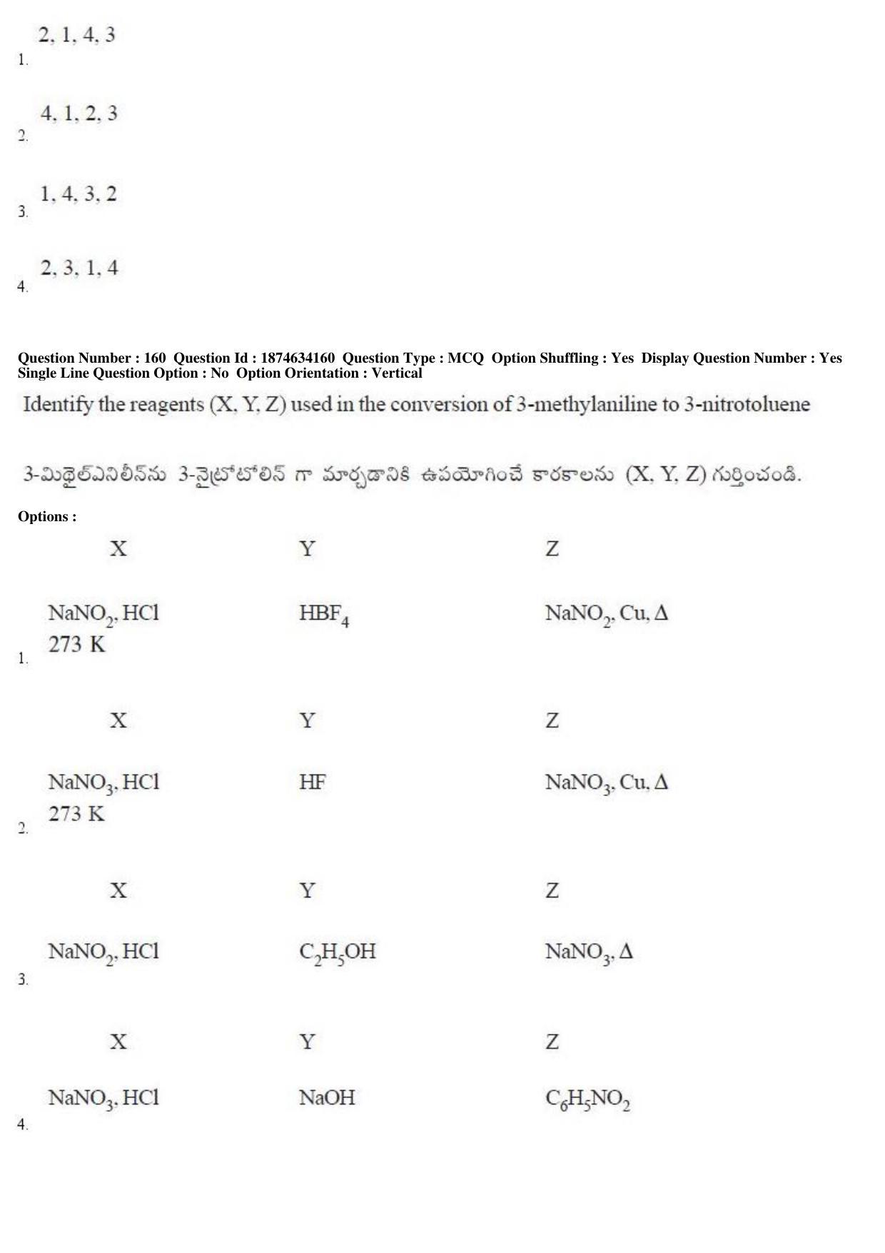 AP EAPCET 2019 - 21 April 2019 Forenoon - Master Engineering Question Paper With Preliminary Keys - Page 101