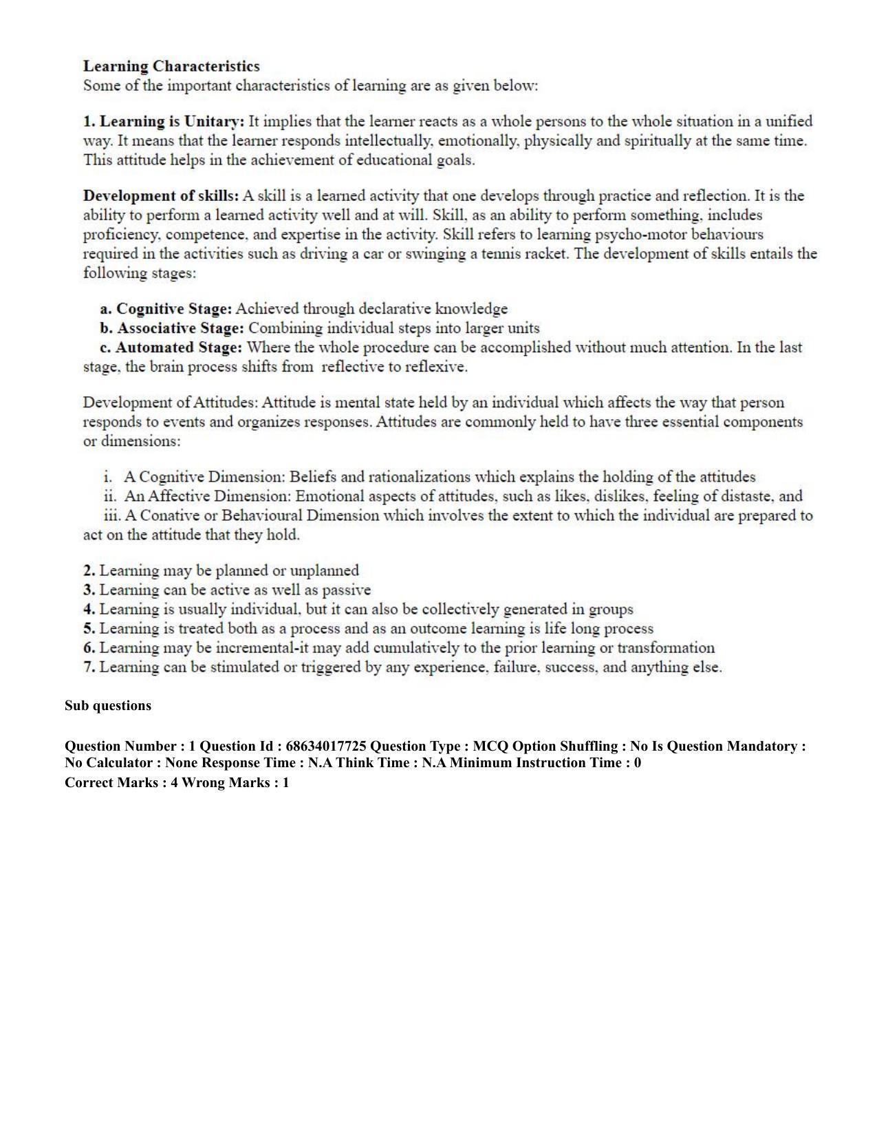 CUET PG 2023: COQP02 – Applied Geography and Geoinformatics(ENG) - Shift 3 (13-06-2023) Question Paper - Page 2