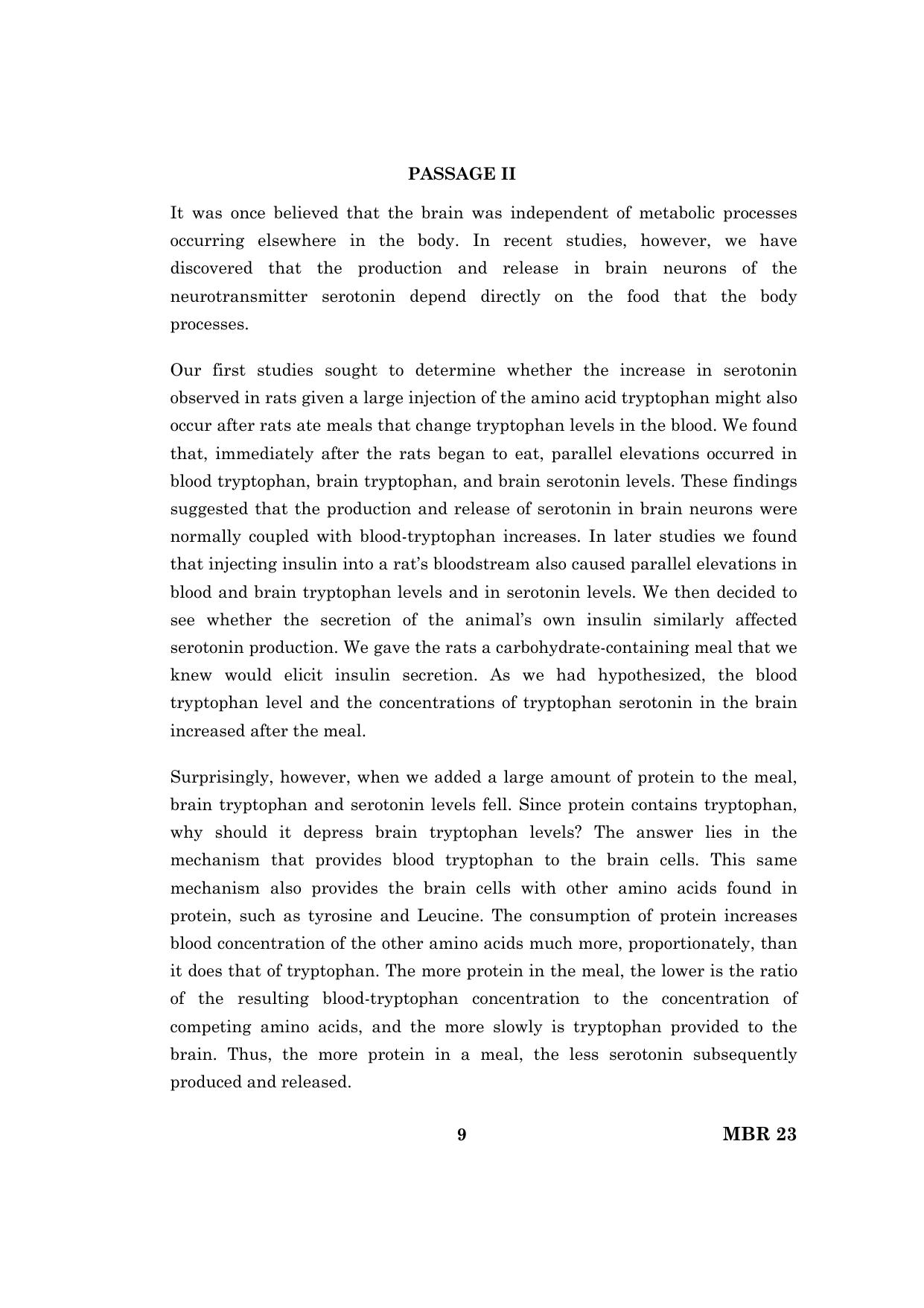 TANCET 2023 MBA Question Paper - Page 10