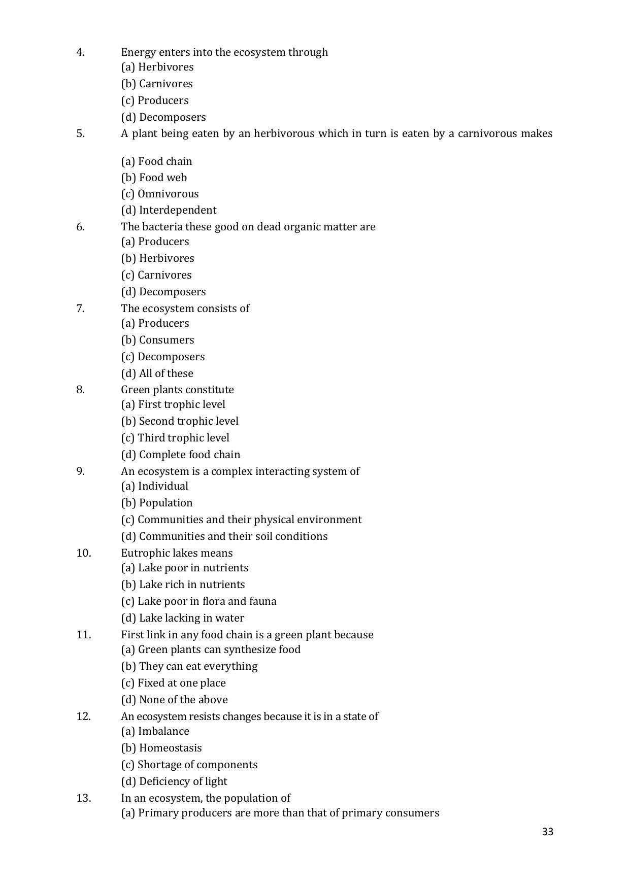 CHSE Odisha Class 12 Botany (1ST PHASE) Question Bank - Page 33
