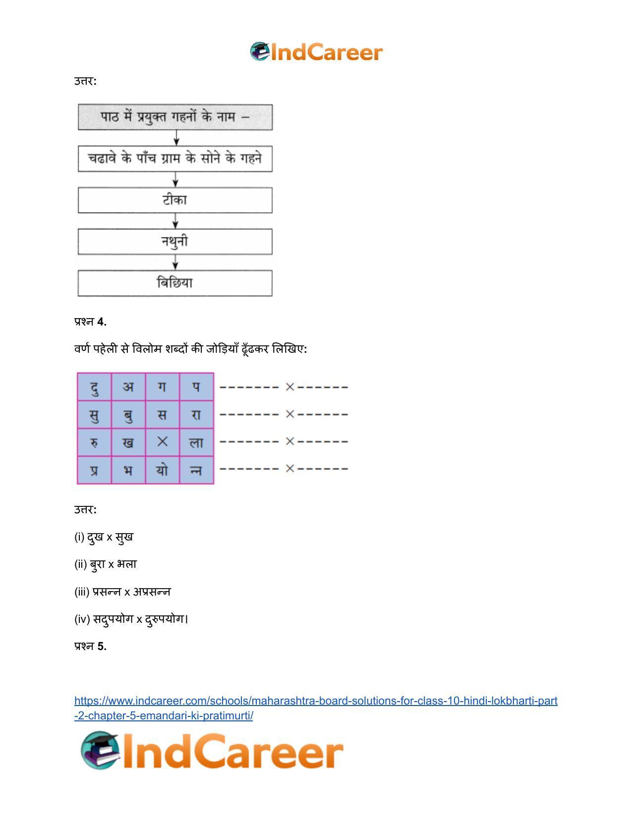 Maharashtra Board Solutions for Class 10- Hindi Lokbharti (Part 2): Chapter 5- ईमानदारी की प्रतिमूर्ति - Page 4