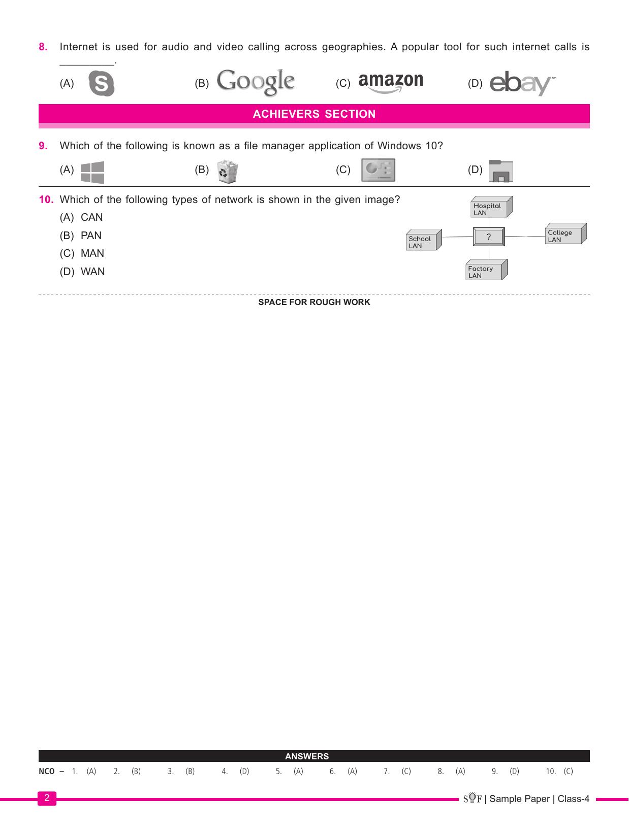SOF NCO 2024 Class 4 Sample Paper - Page 2