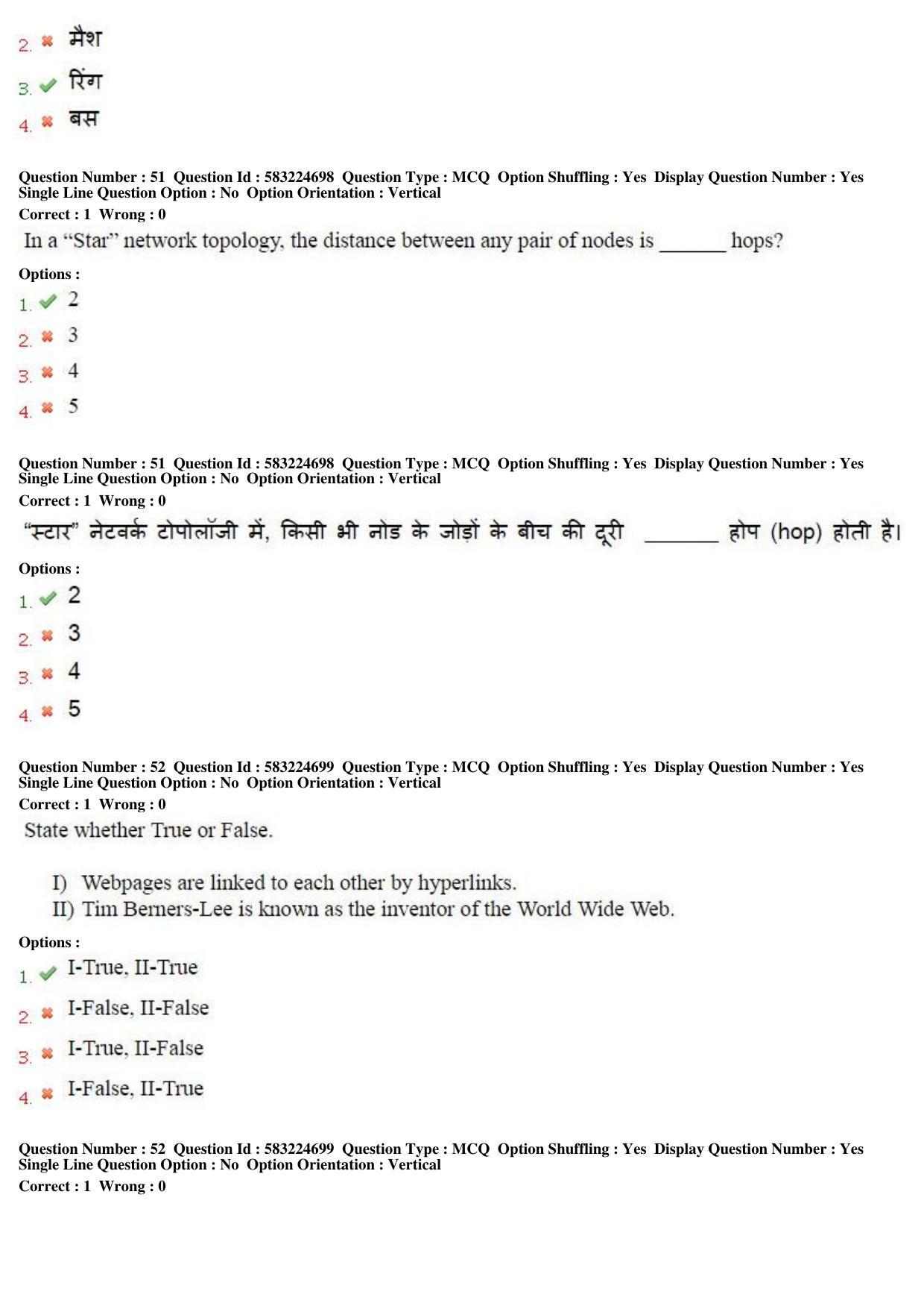 MP CPCT 19th March 2017 CPCT Question Paper Shift 2 - Page 28