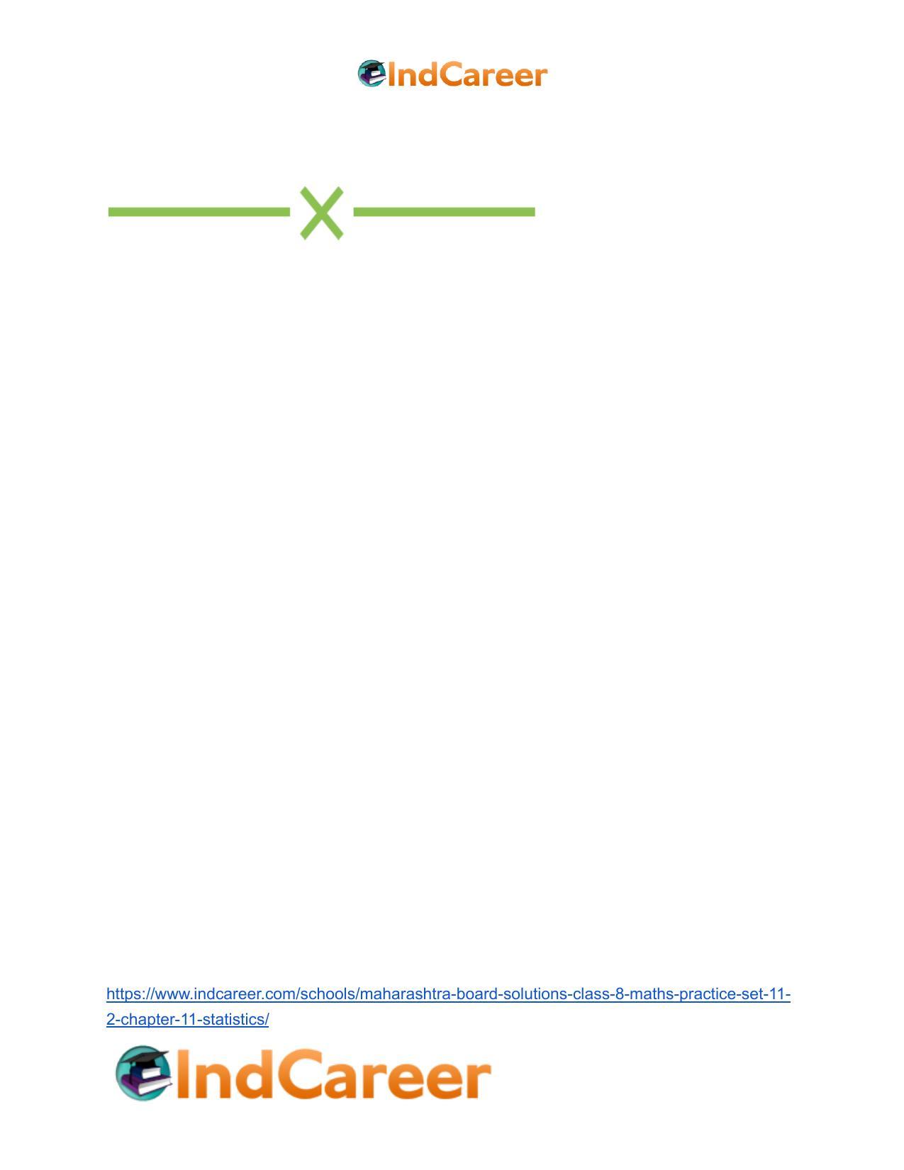 Maharashtra Board Solutions Class 8-Maths (Practice Set 11.2): Chapter 11- Statistics - Page 8