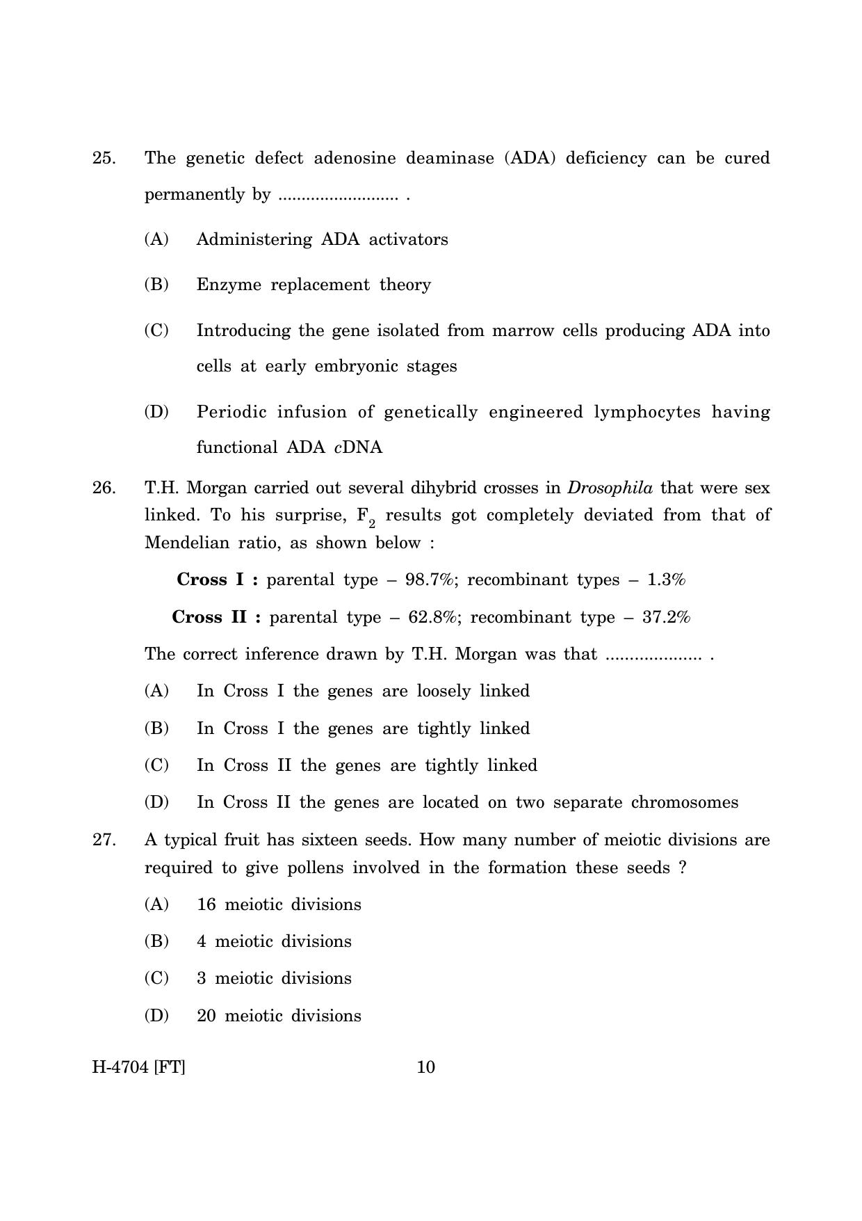Goa Board Class 12 Biology (November 2022) Question Paper - Page 10