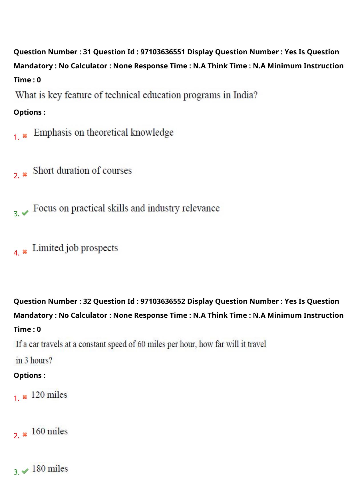 AP RCET 2024 Rural Development Question Paper (04-05-2024 (Saturday) Session-I) - Page 20