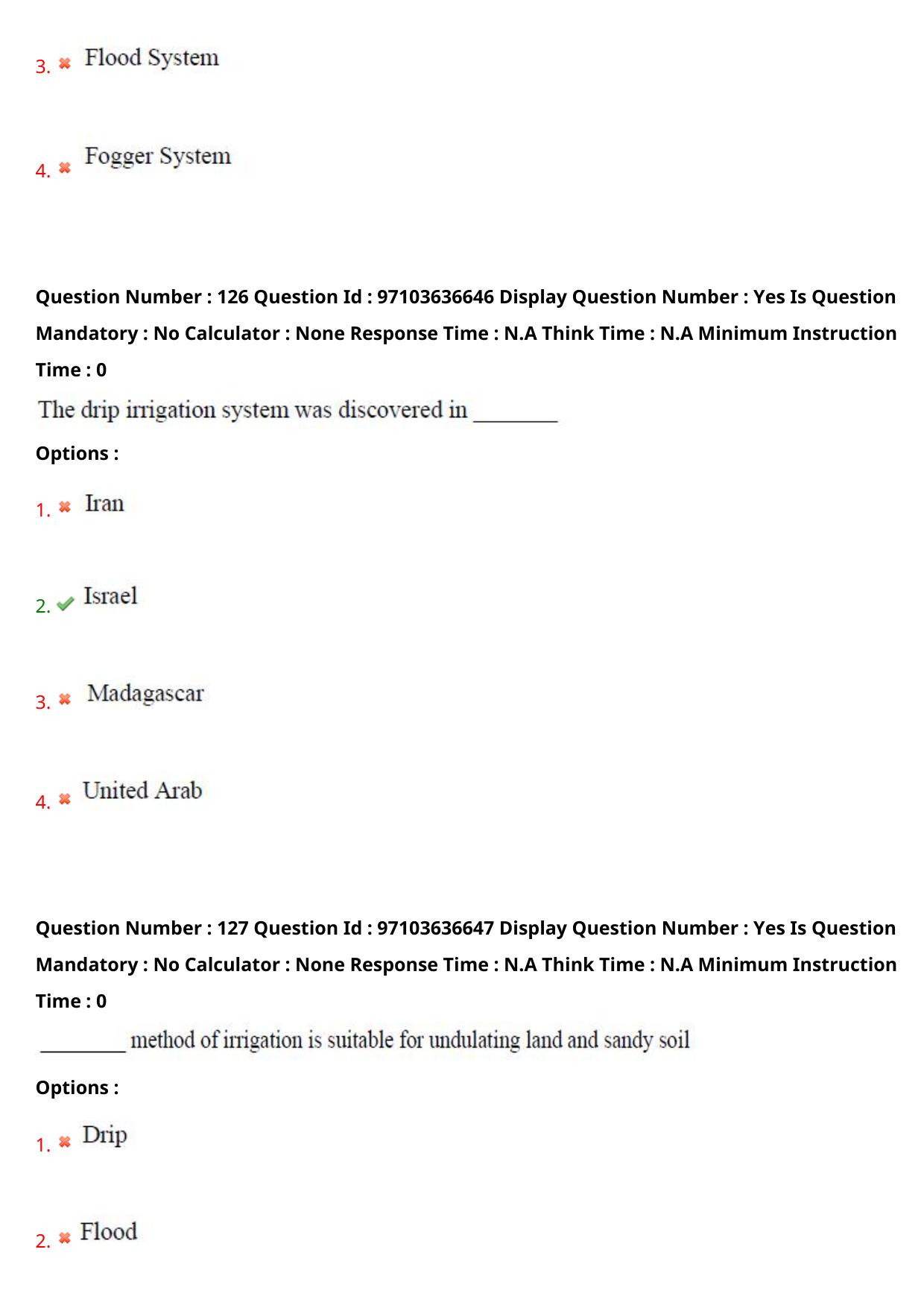 AP RCET 2024 Rural Development Question Paper (04-05-2024 (Saturday) Session-I) - Page 72