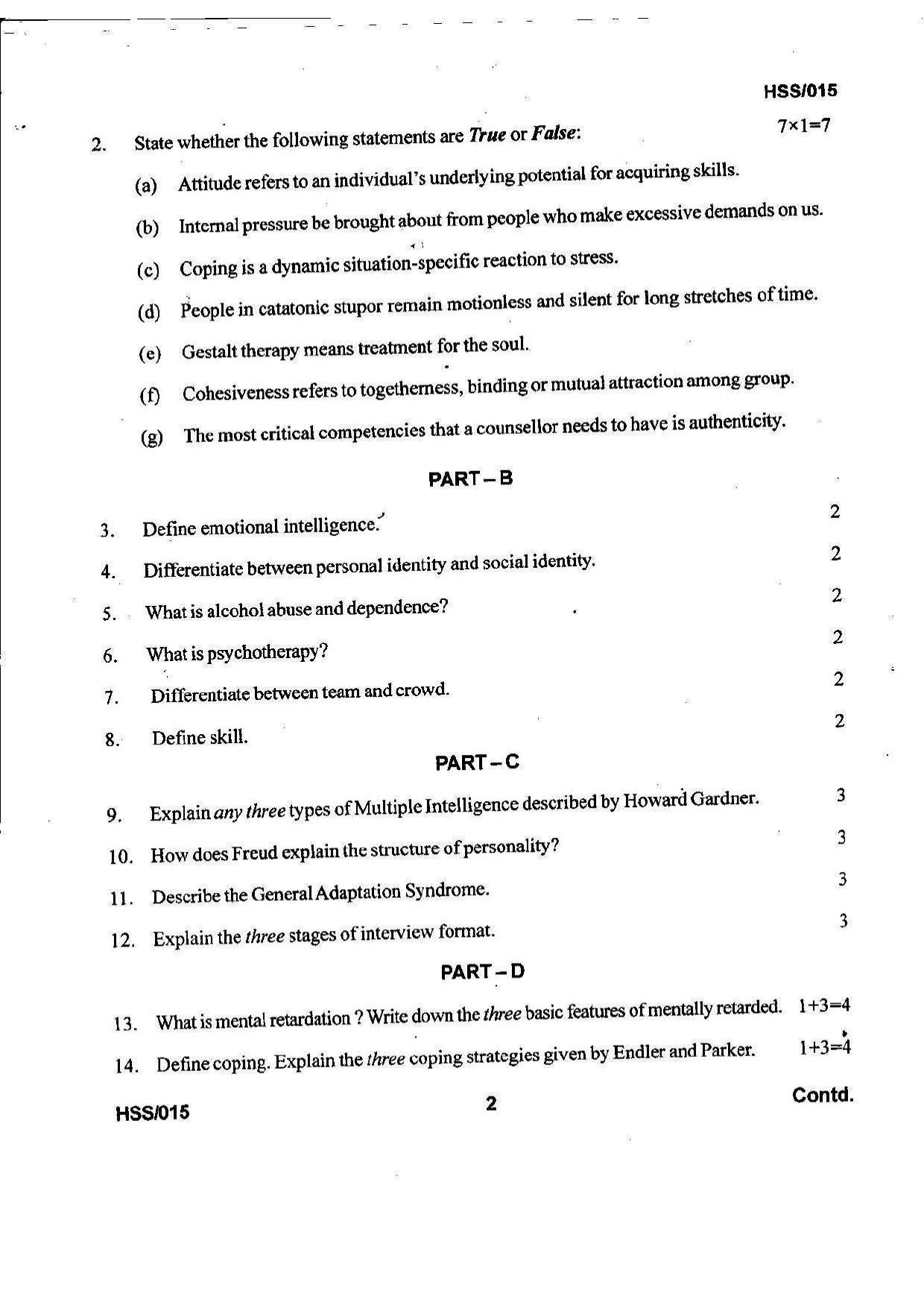 MBSE HSSLC 2021 Arts Question Paper - Page 50