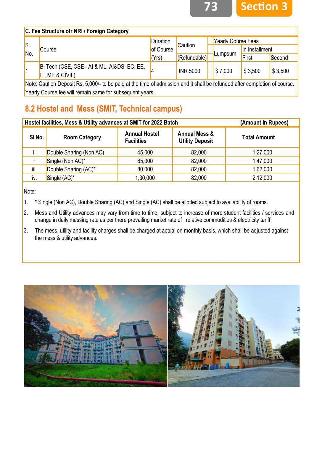 Sikkim Manipal University, Manipal smit Prospectus - 2022 - Page 77